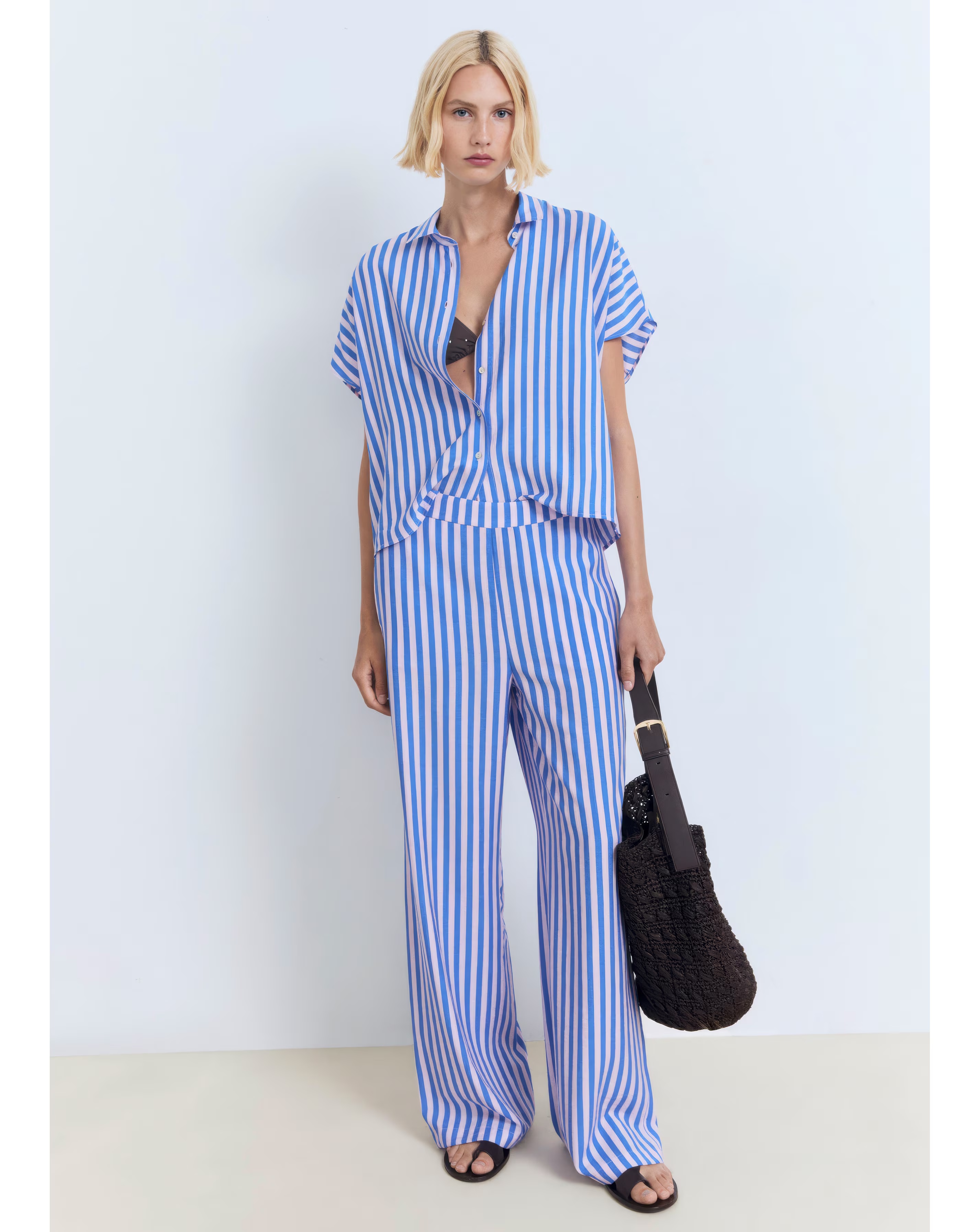 Mango Striped Shirt 3 Mango Striped Shirt