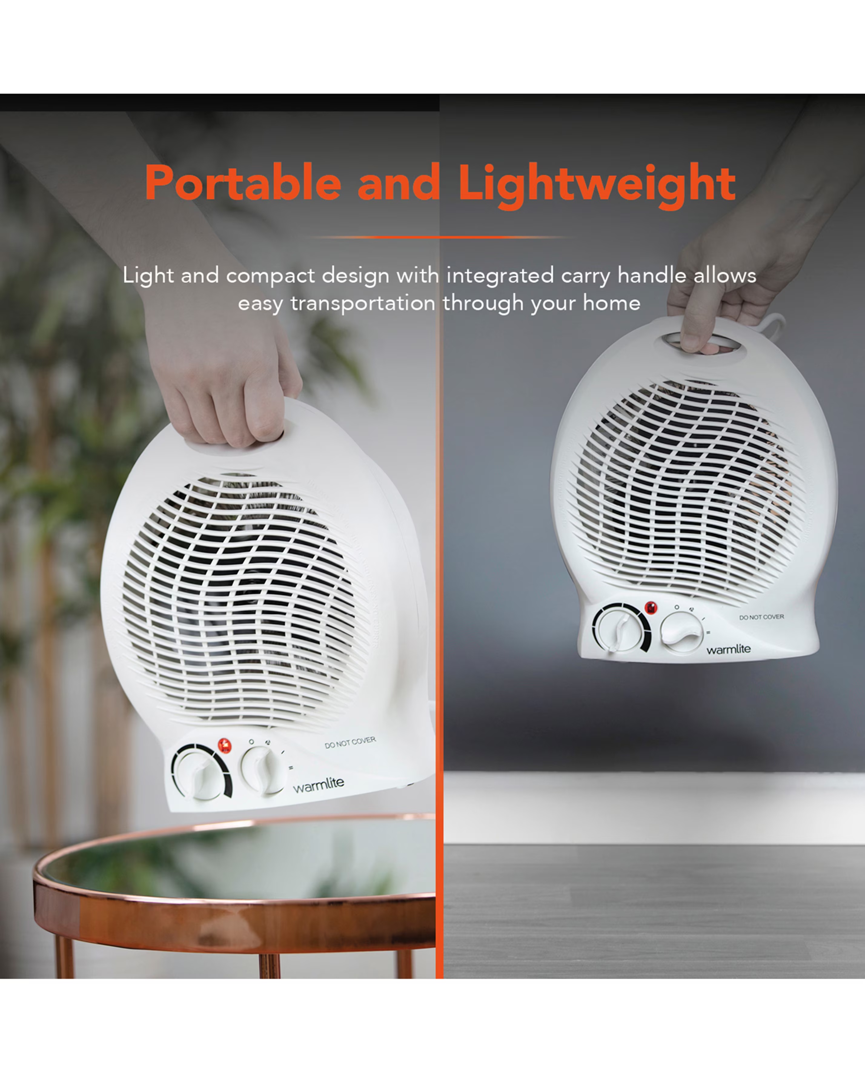 Warmlite Upright Fan Heater 2 Warmlite Upright Fan Heater