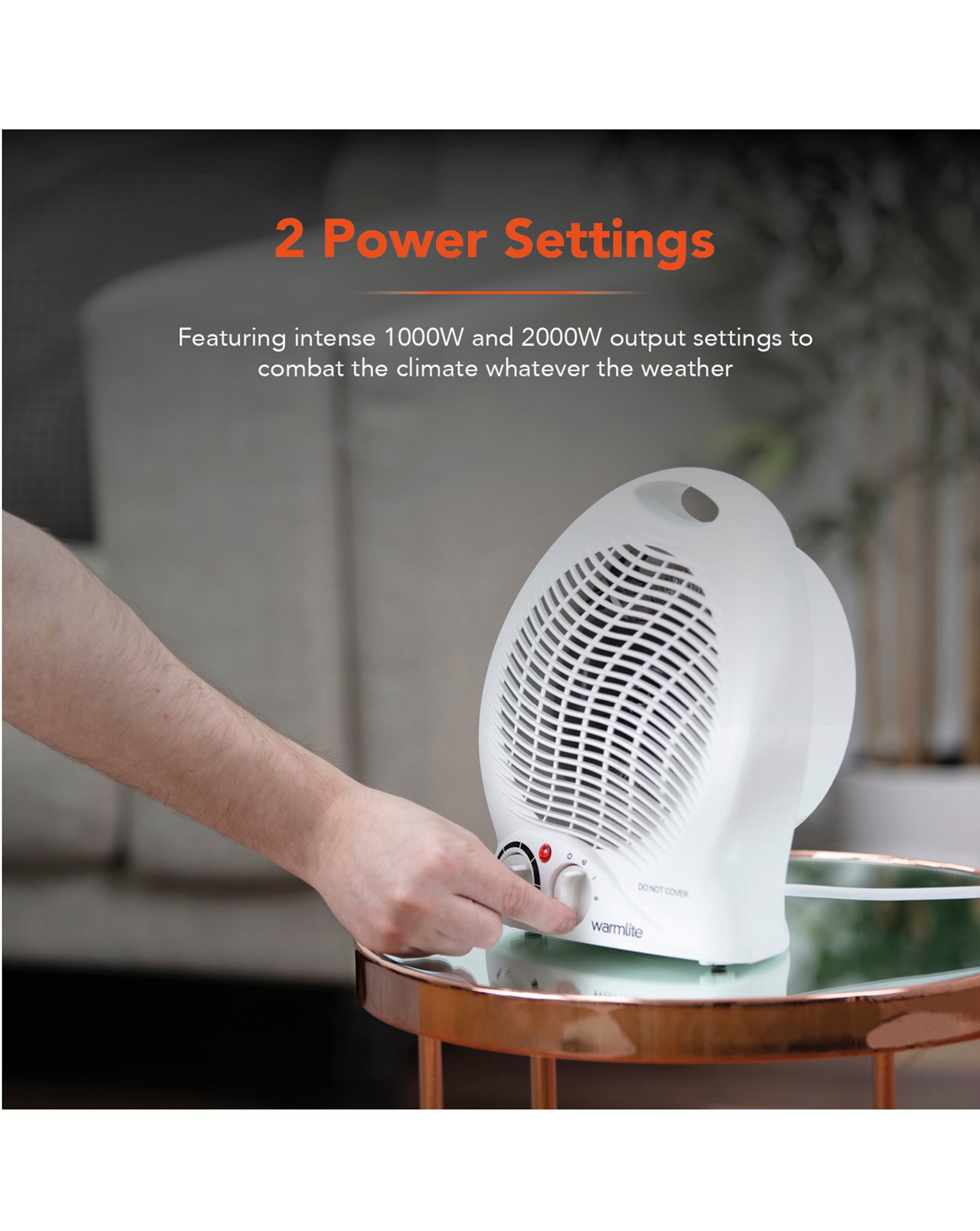 Warmlite Upright Fan Heater 3 Warmlite Upright Fan Heater