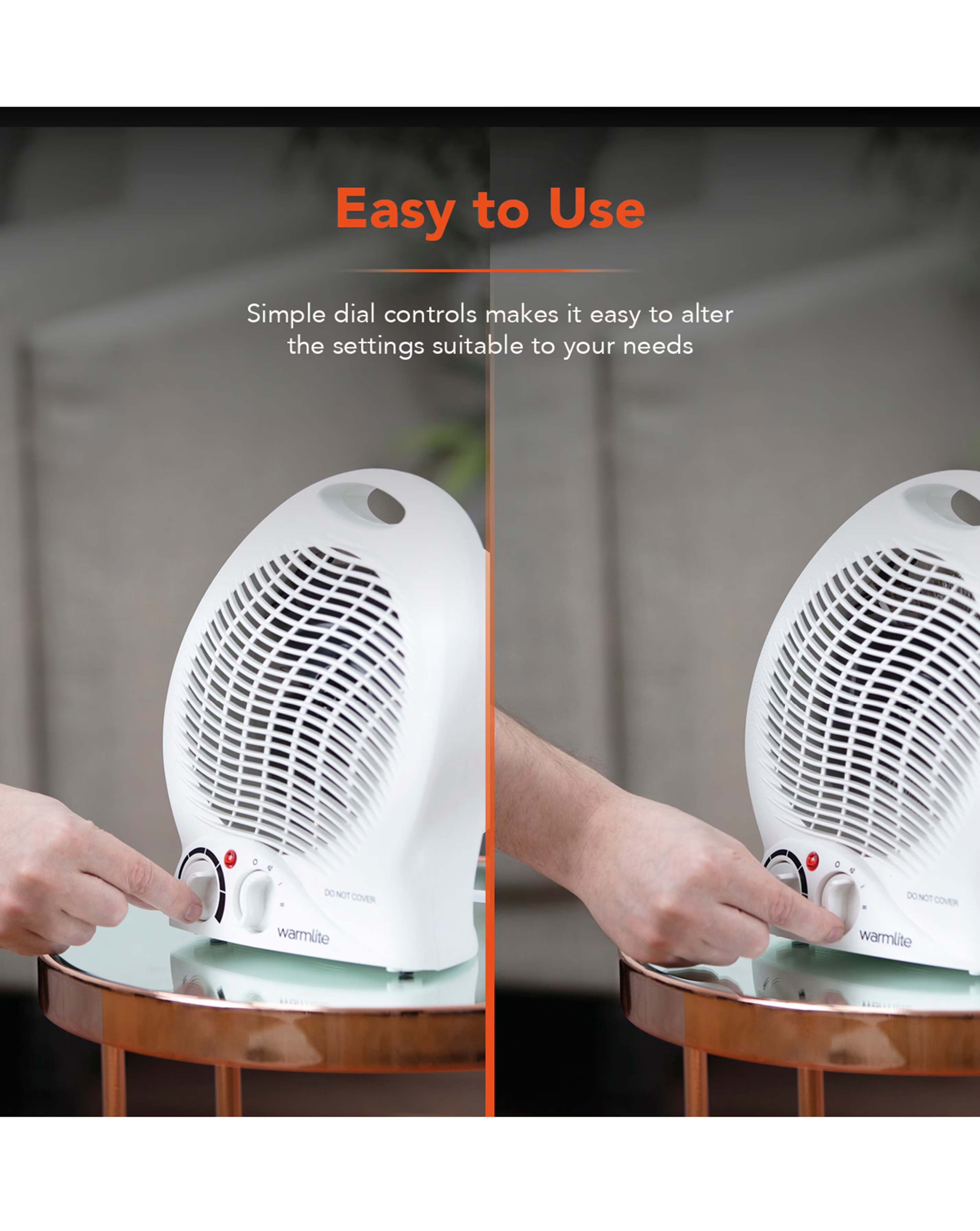 Warmlite Upright Fan Heater 5 Warmlite Upright Fan Heater