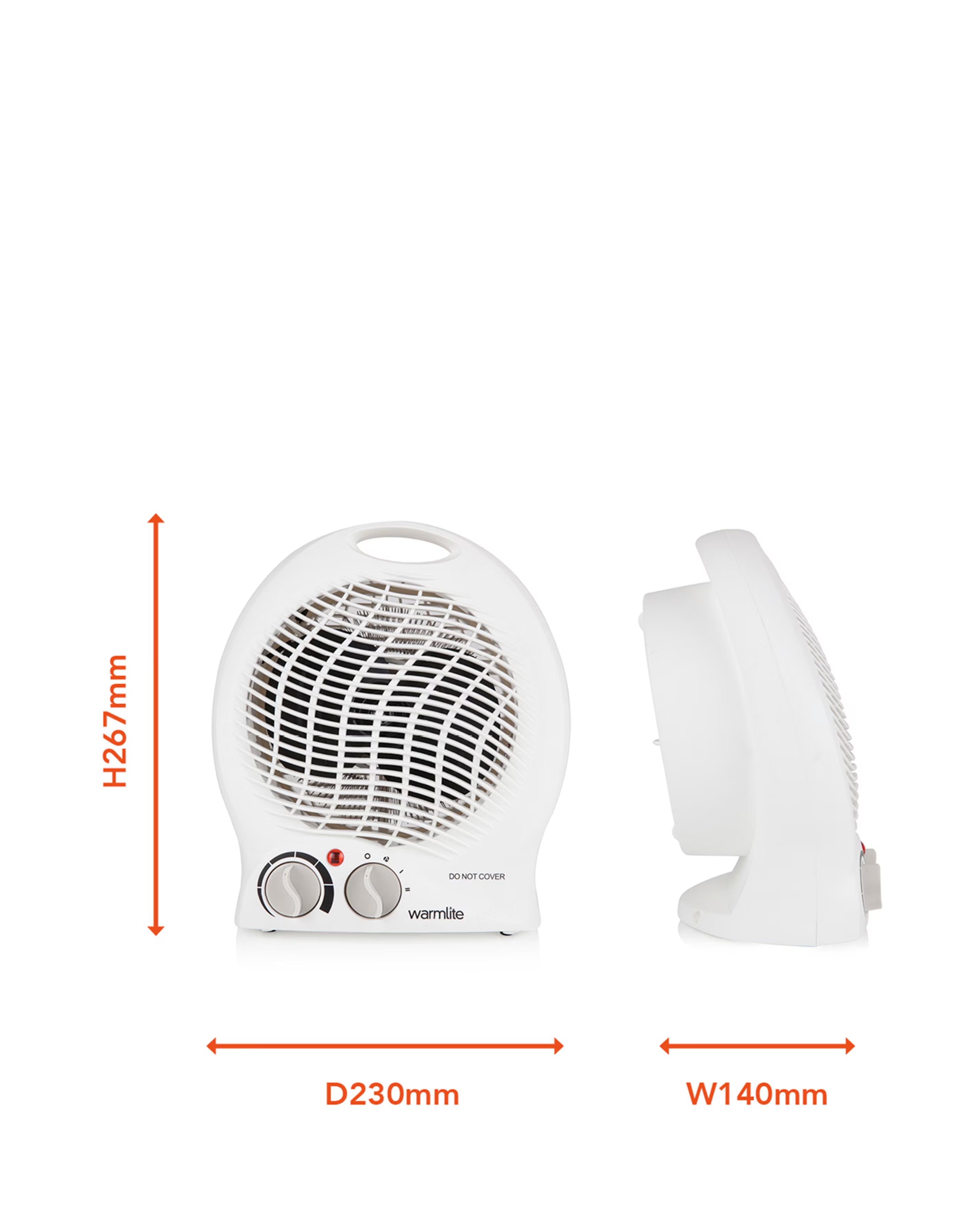 Warmlite Upright Fan Heater 7 Warmlite Upright Fan Heater