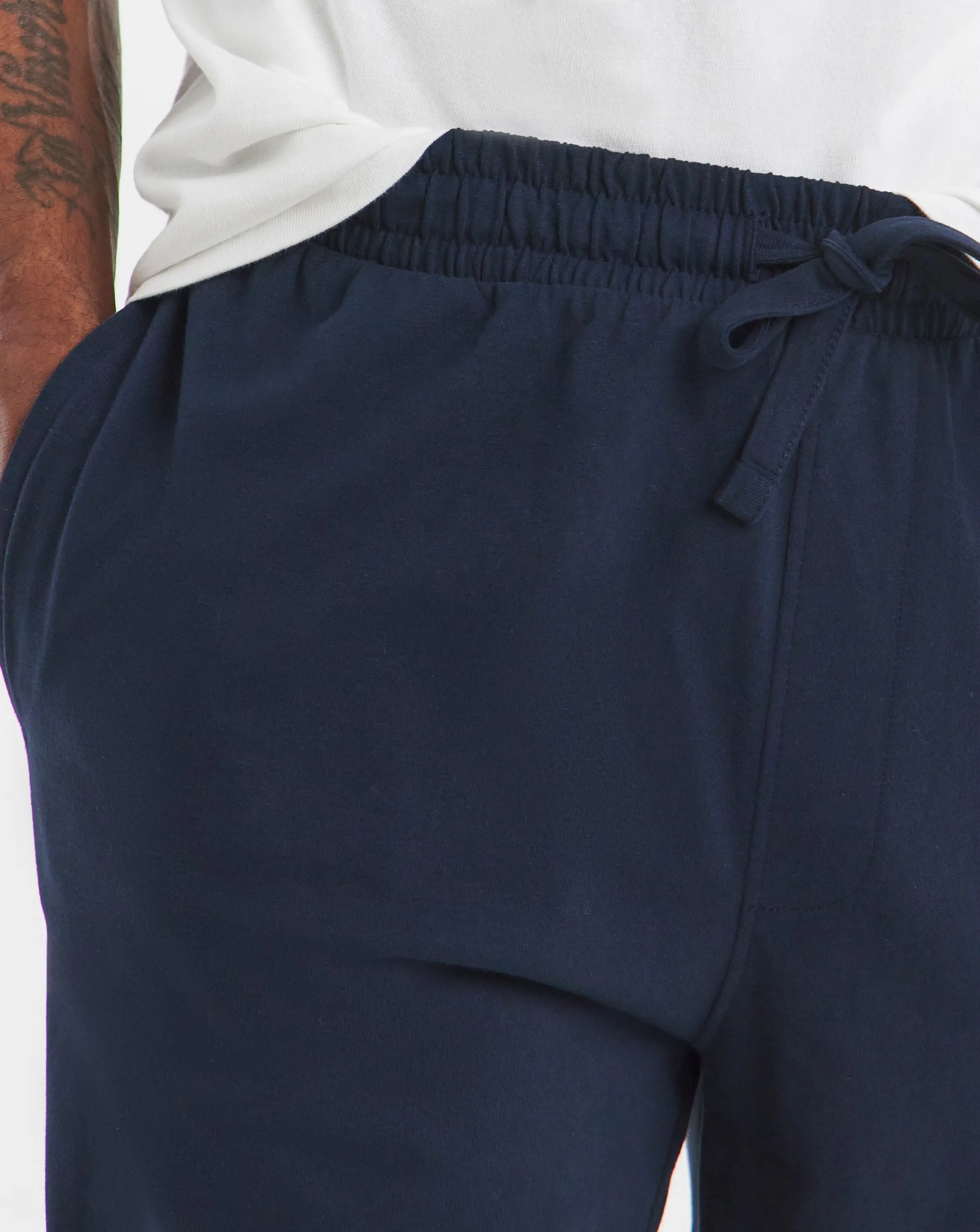 2 Pack Open Hem Lounge Joggers- Grey/Navy 5 2 Pack Open Hem Lounge Joggers- Grey/Navy