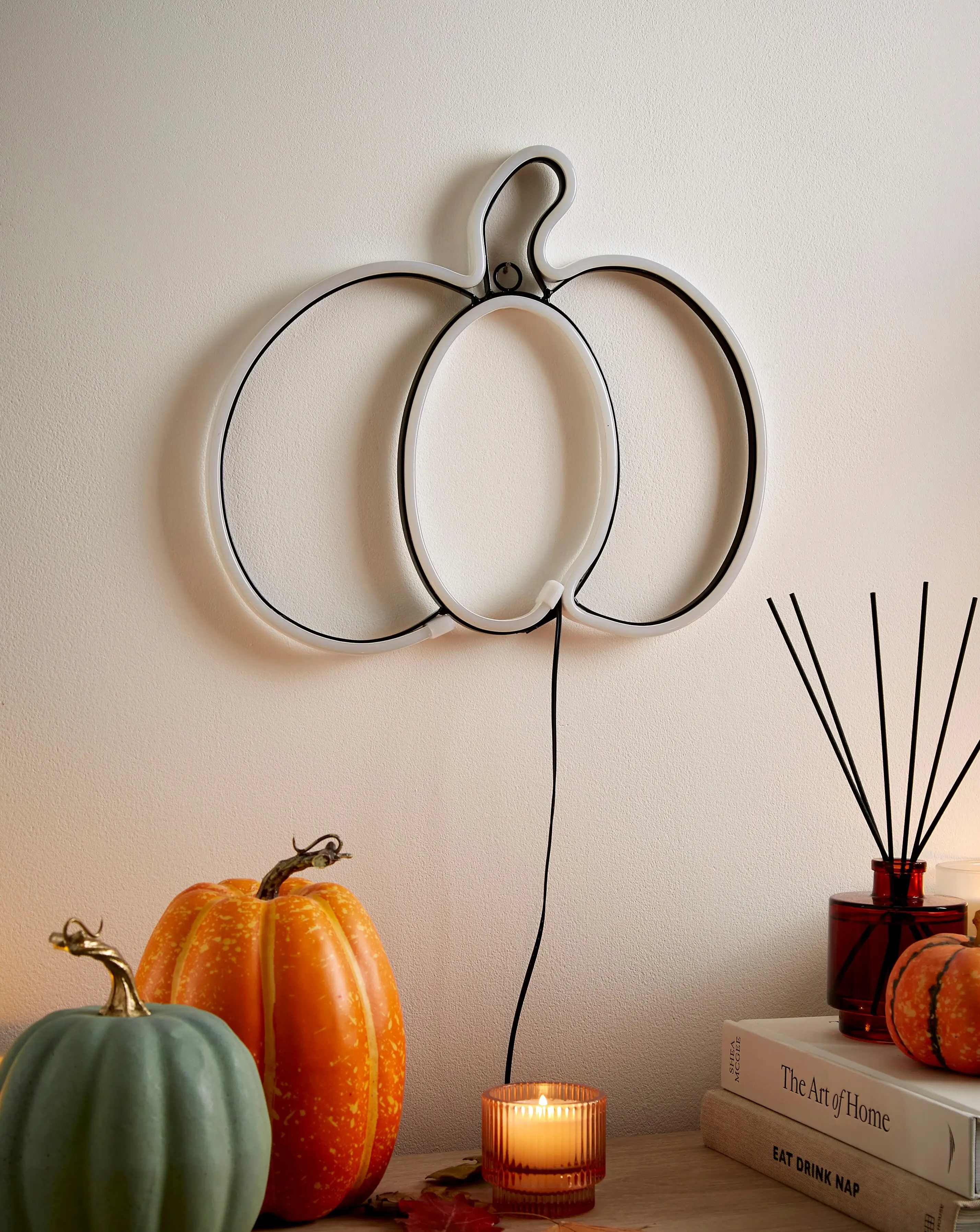Neon Pumpkin Sign 2 Neon Pumpkin Sign