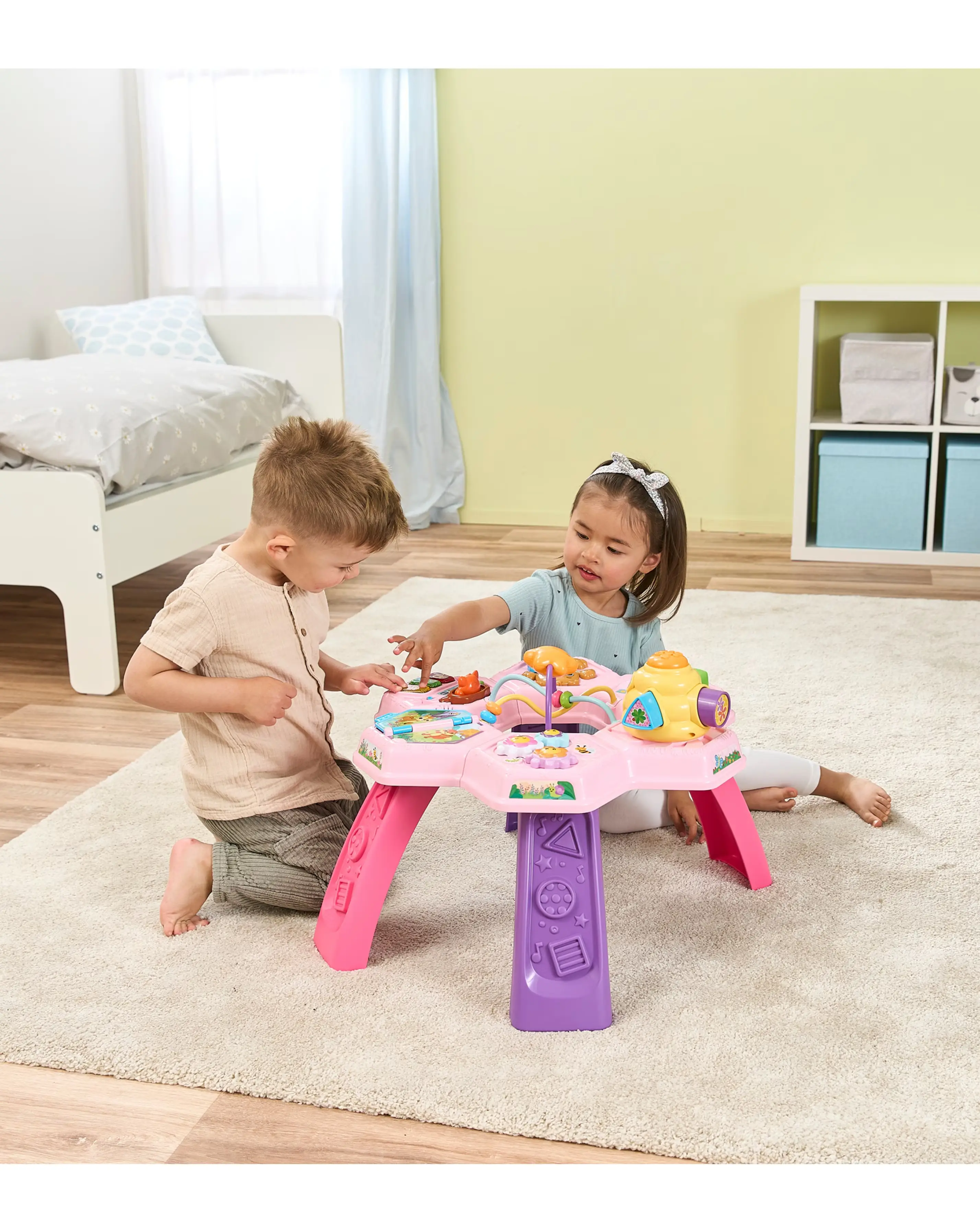 VTech Busy Bee Activity Table- Pink 2 VTech Busy Bee Activity Table- Pink