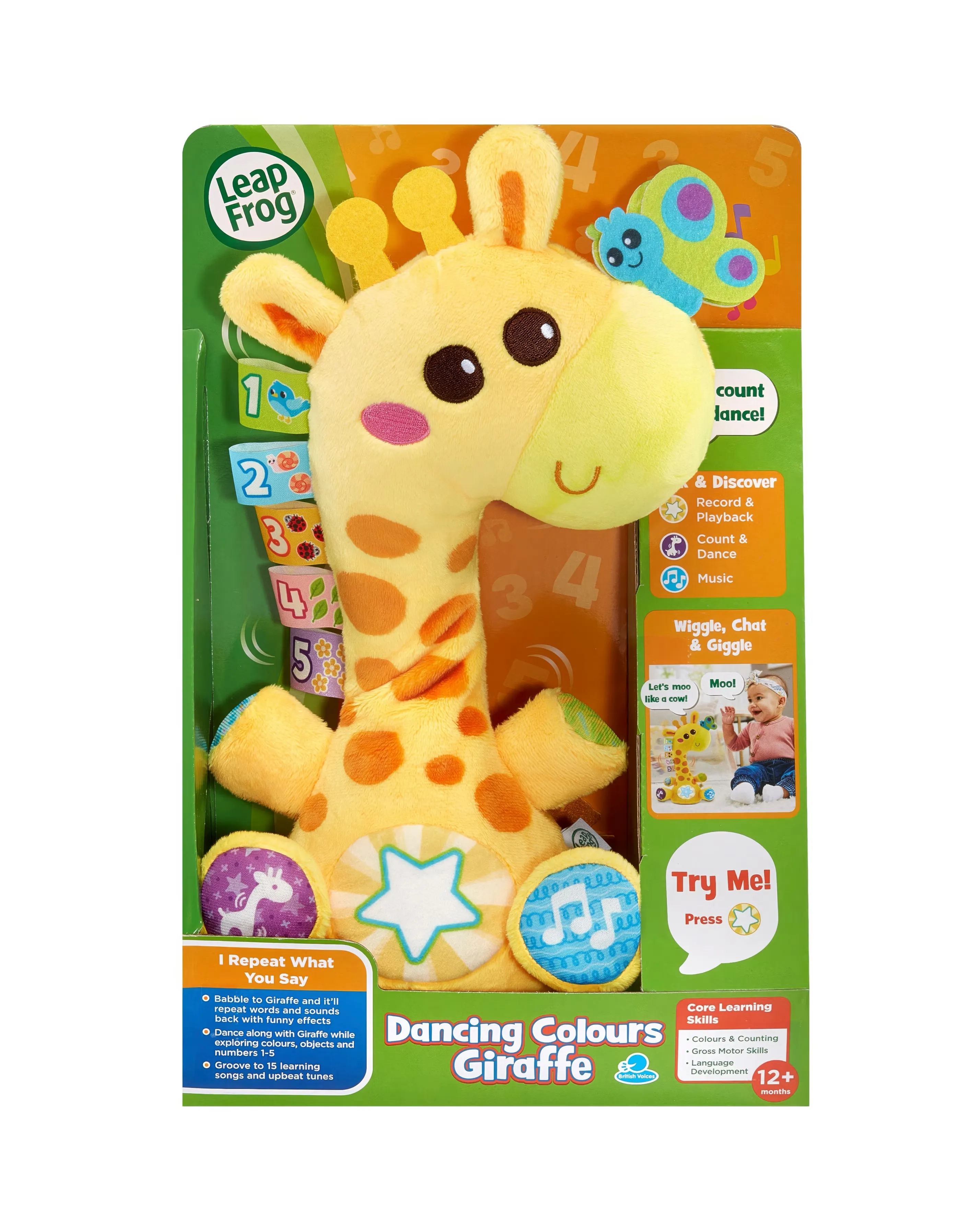 LeapFrog Dancing Colours Giraffe