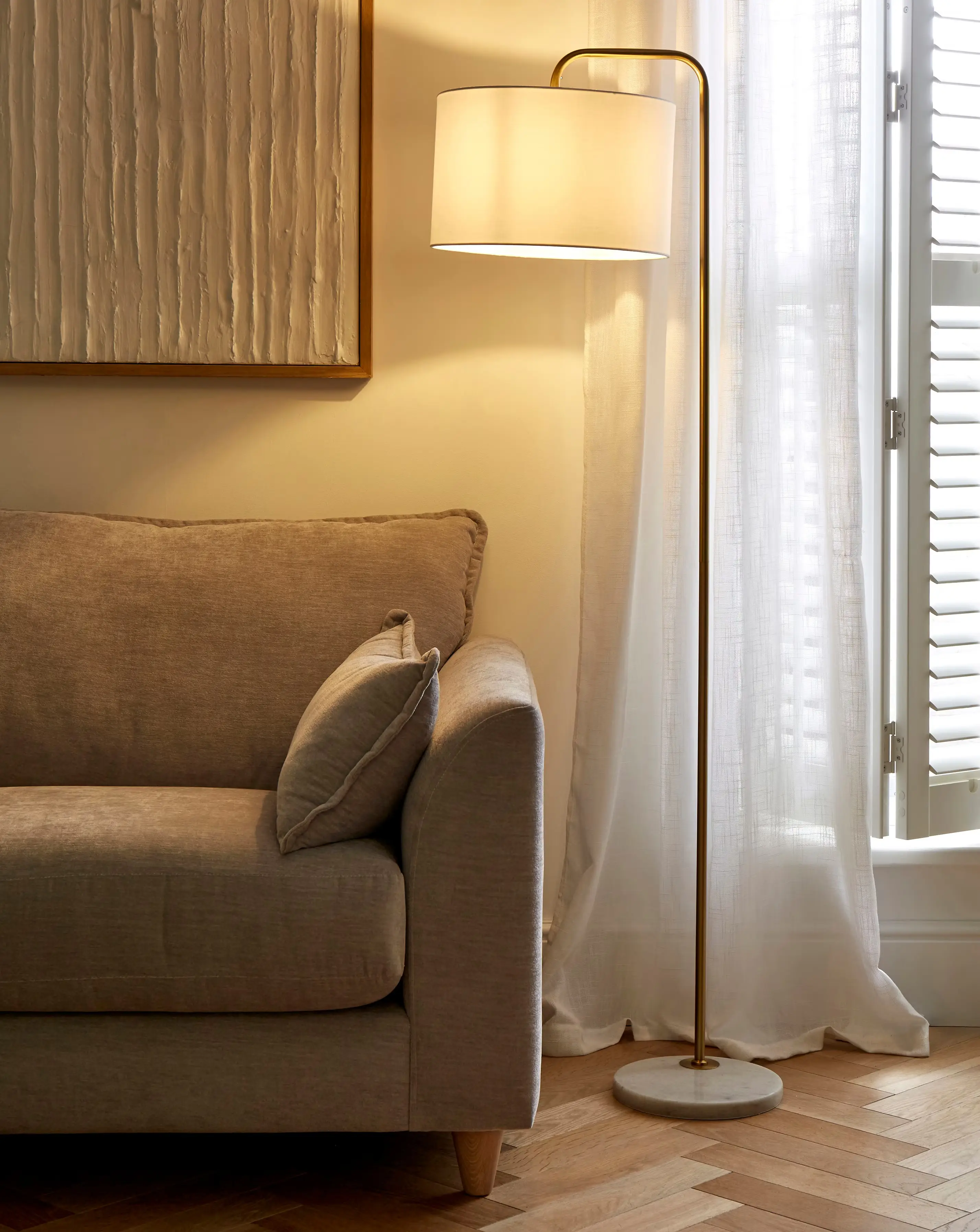 Gallow Marble Base Floor Lamp 1 Gallow Marble Base Floor Lamp