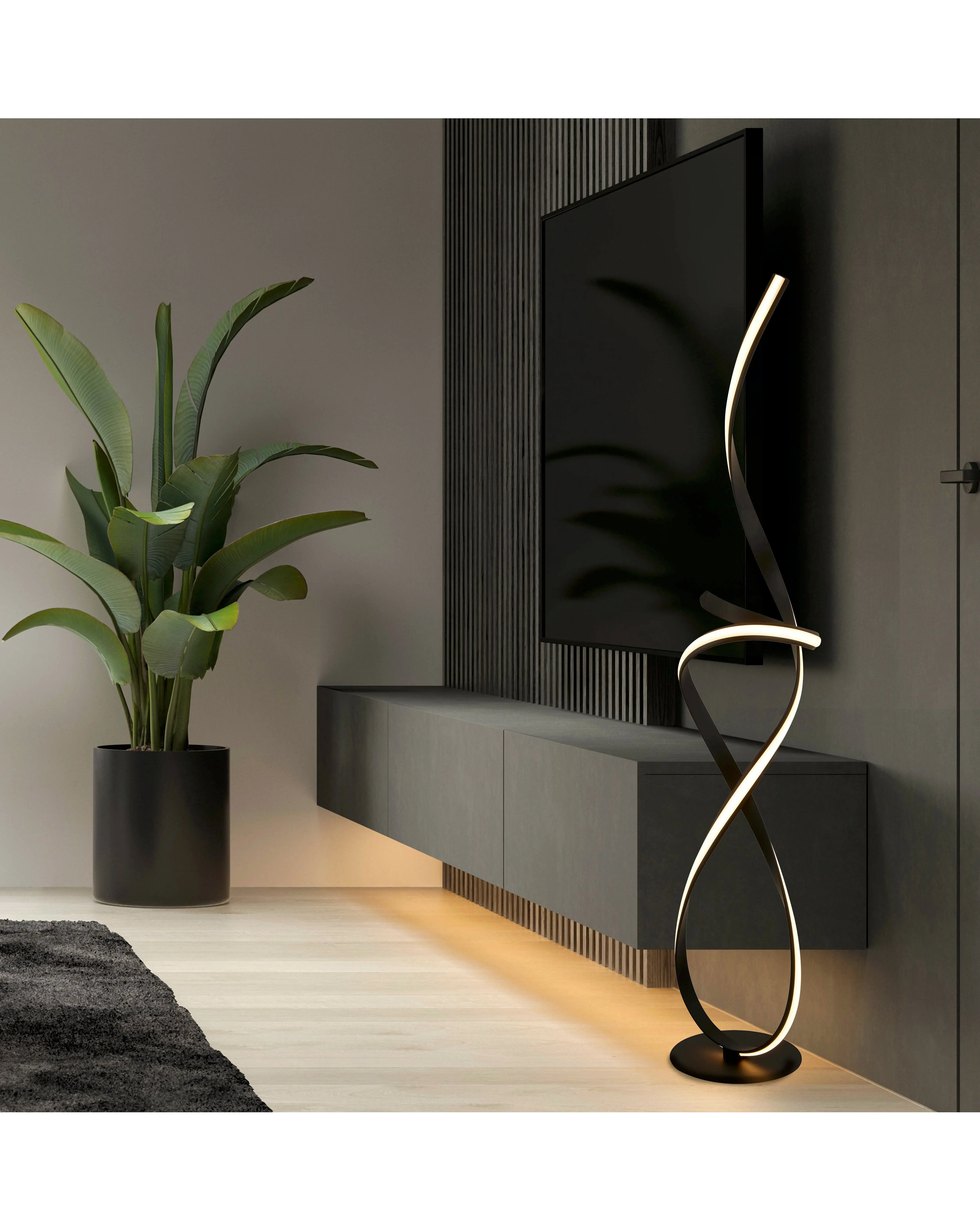 Ribbon LED Floor Lamp 3 Ribbon LED Floor Lamp