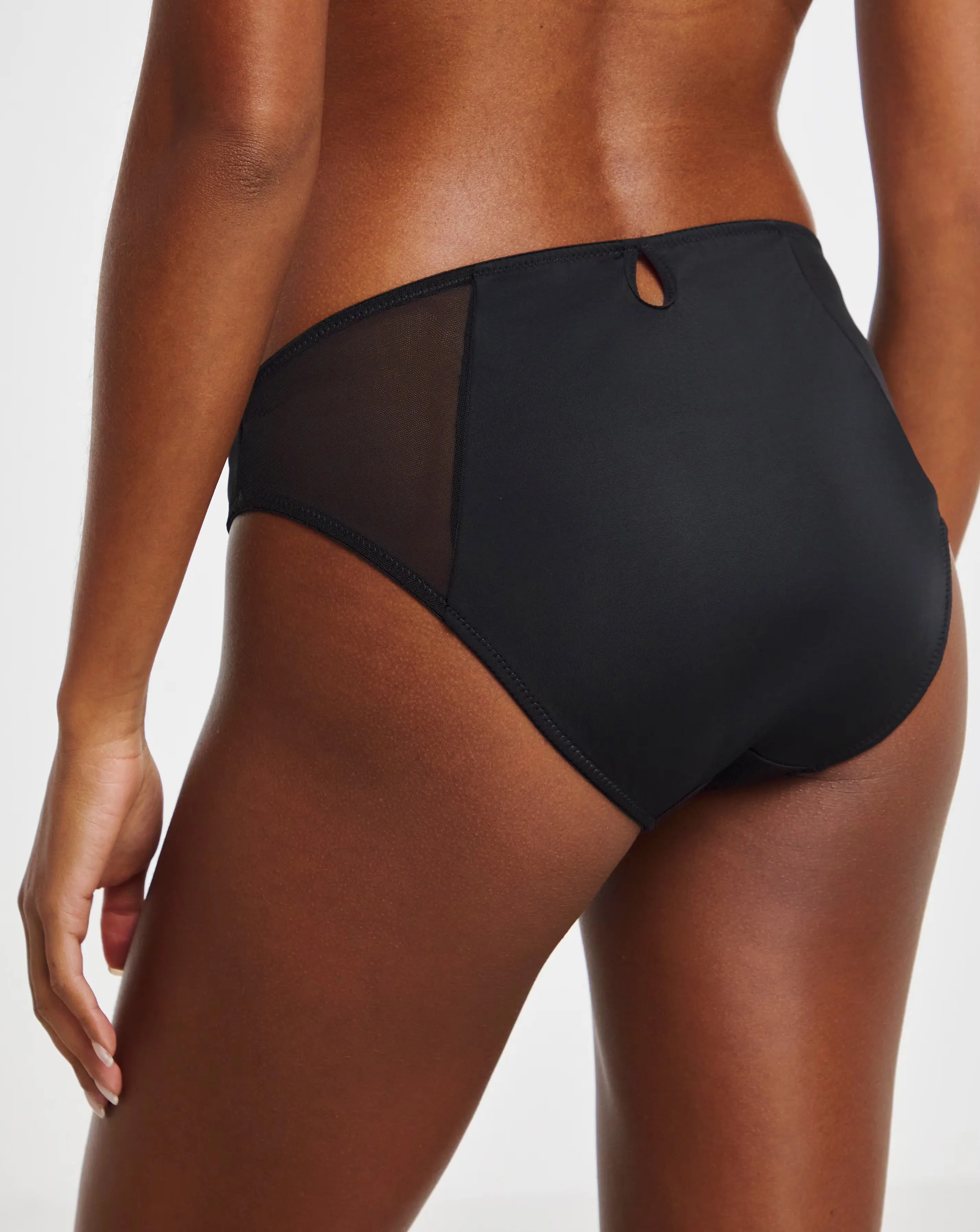 Pretty Secrets (2 Pack) Libby Matching Briefs Almond/Black 4 Pretty Secrets (2 Pack) Libby Matching Briefs Almond/Black