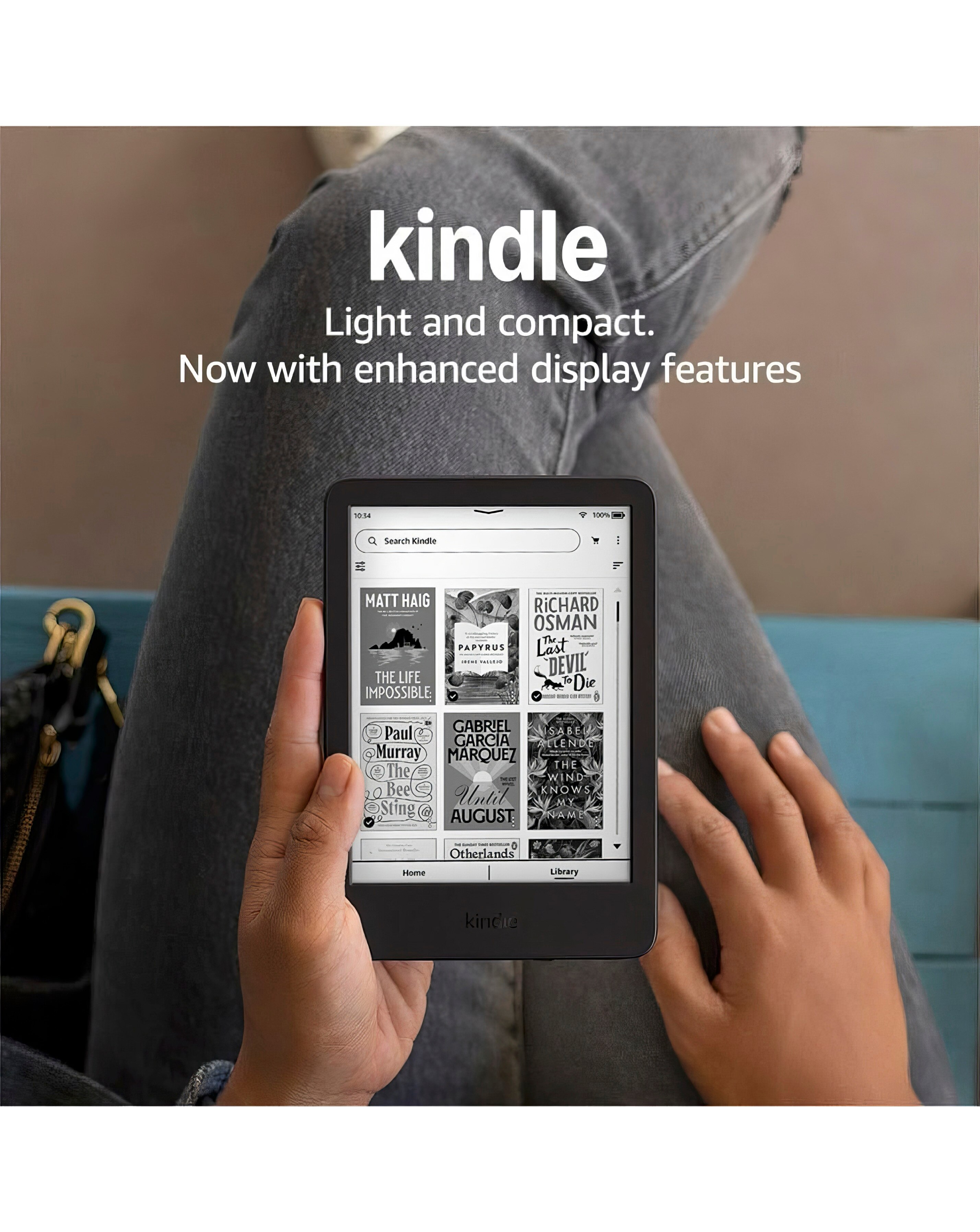 Amazon Kindle (2024) 6in 16GB E-Reader - Black 3 Amazon Kindle (2024) 6in 16GB E-Reader - Black