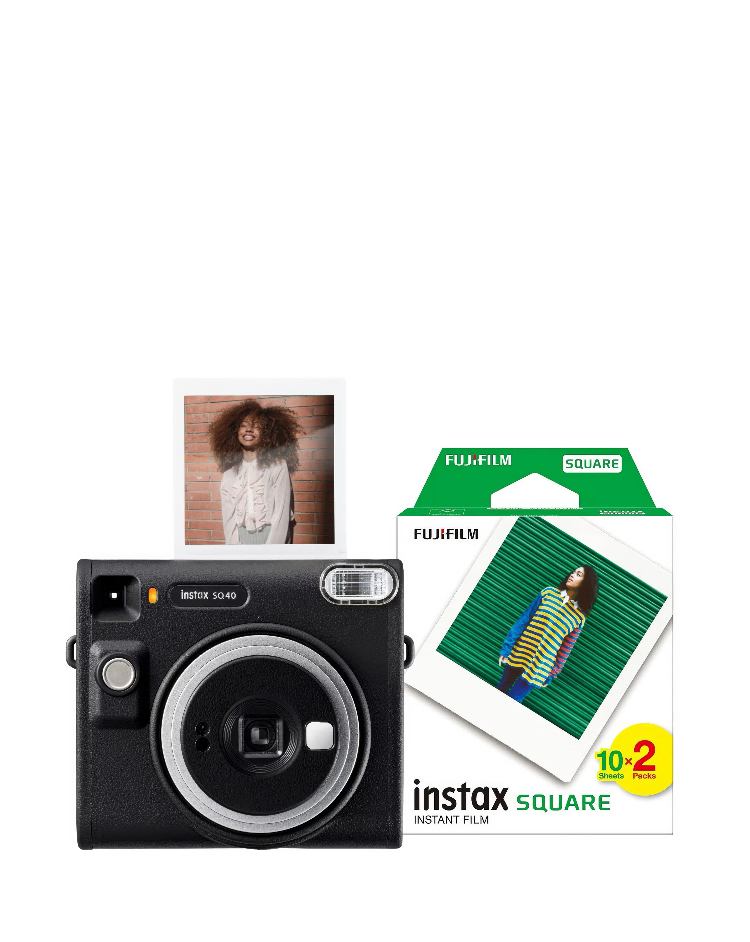 Fujifilm Instax Square SQ40 Instant Camera & 20 Shot Pack 1 Fujifilm Instax Square SQ40 Instant Camera & 20 Shot Pack