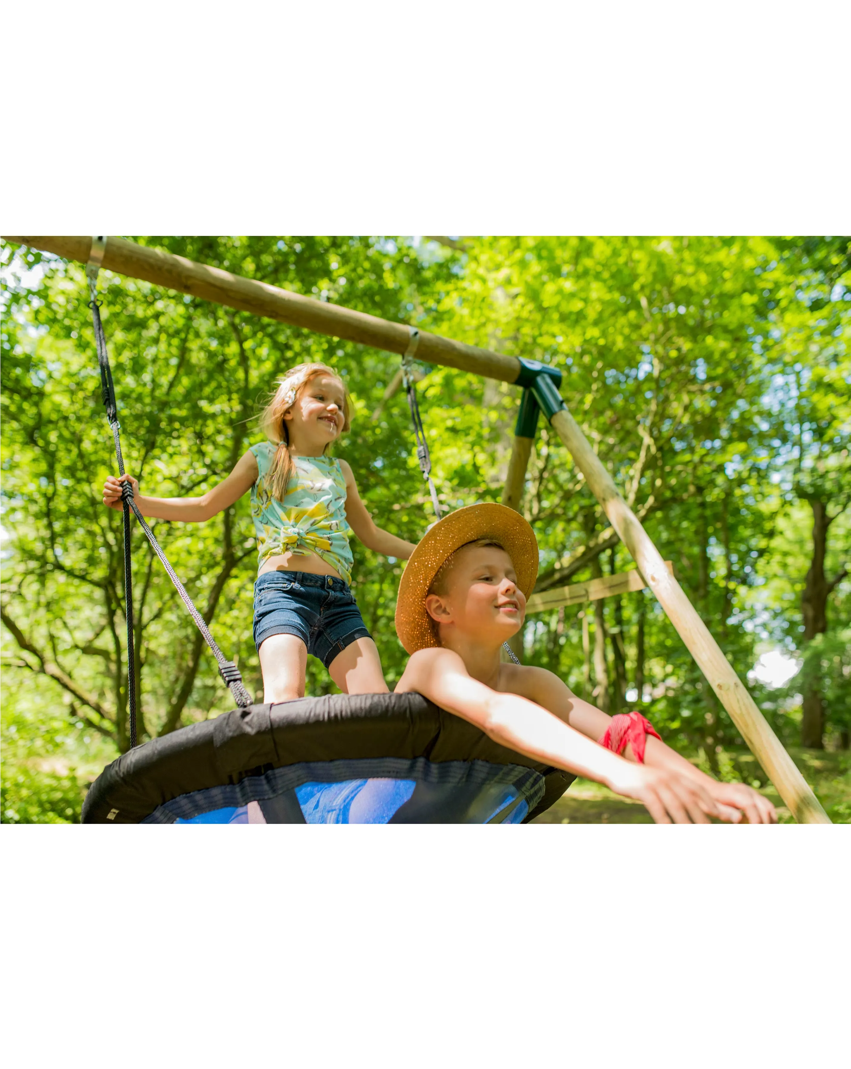 Plum Spider Monkey 2 Wooden Garden Swing 3 Plum Spider Monkey 2 Wooden Garden Swing