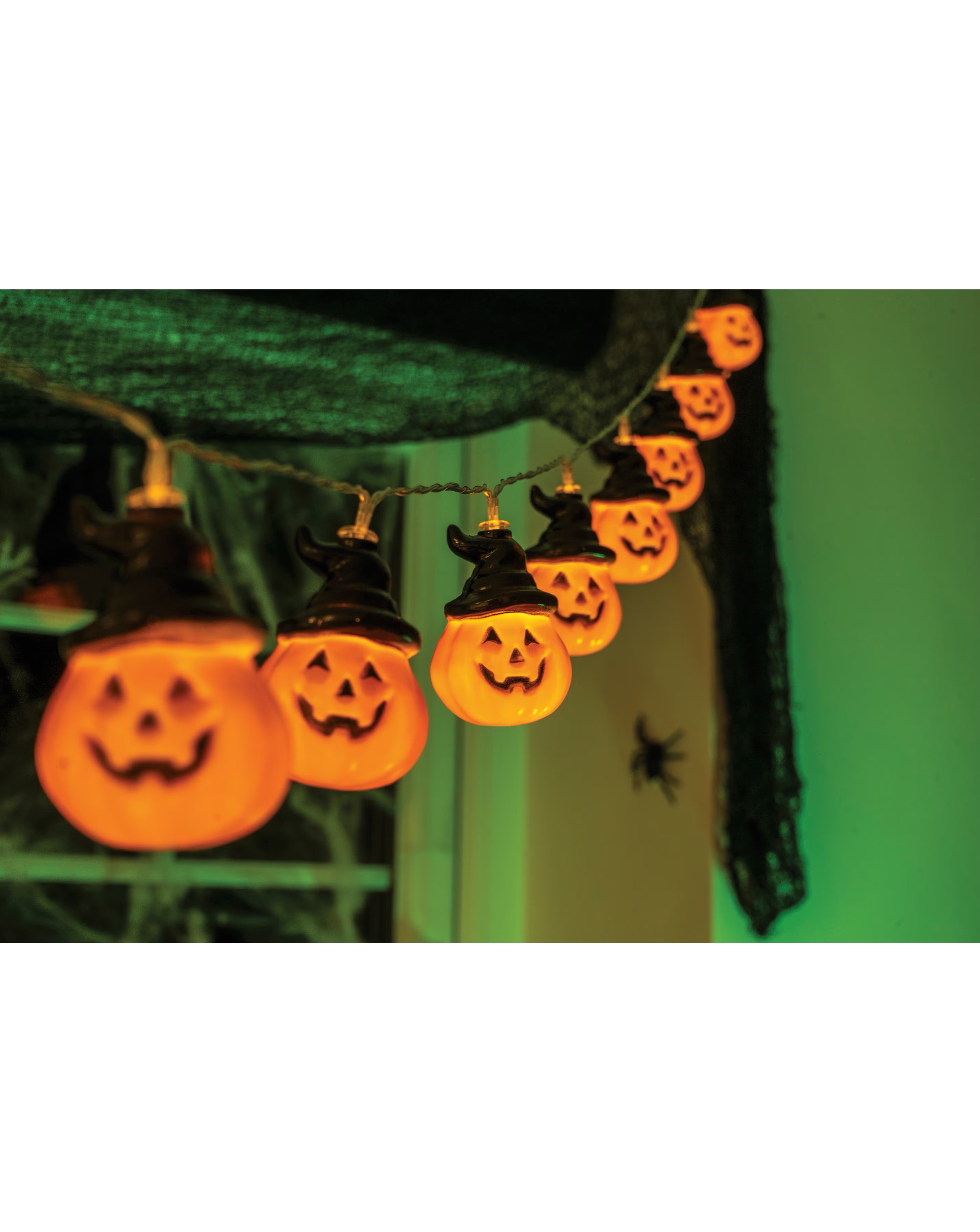 Jack-O'-Lantern String Lights