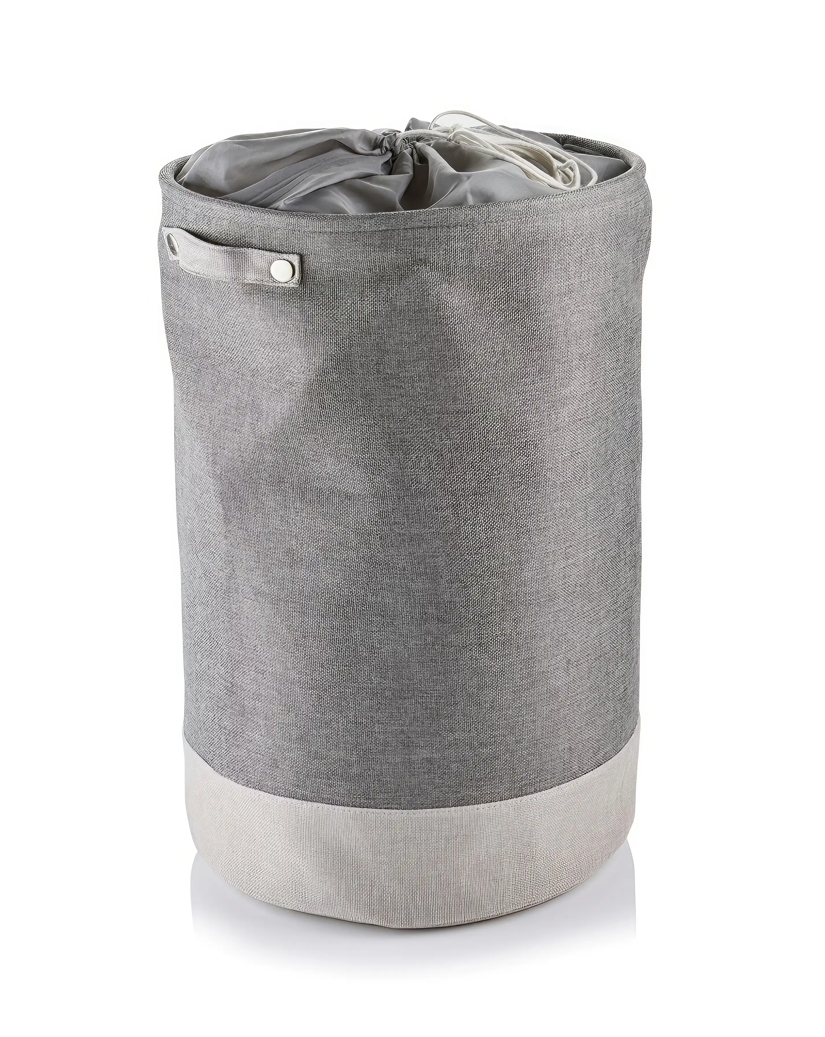 Minky 86L Round Laundry Hamper with Drawstring 1 Minky 86L Round Laundry Hamper with Drawstring