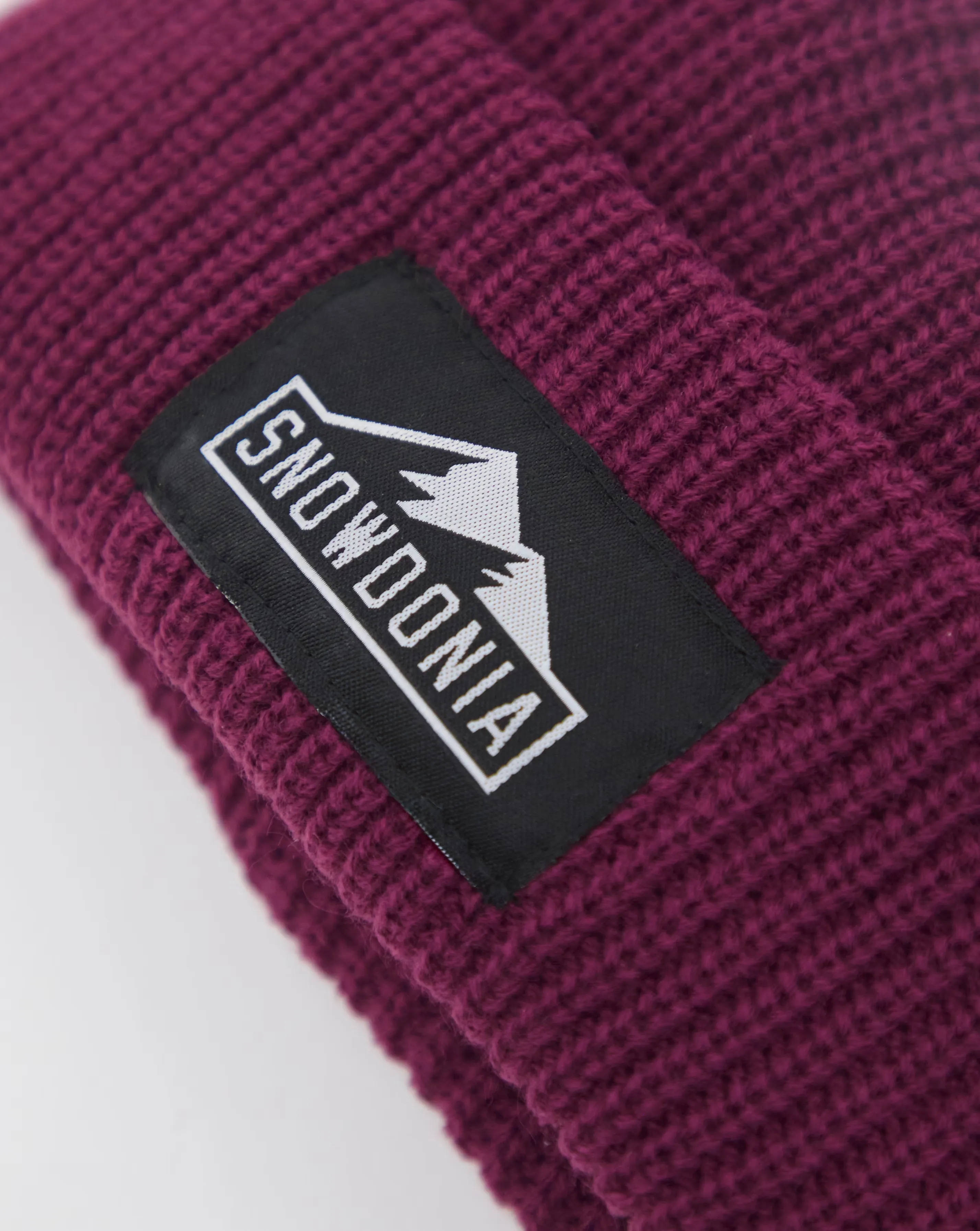 Snowdonia Burgundy Beanie 2 Snowdonia Burgundy Beanie