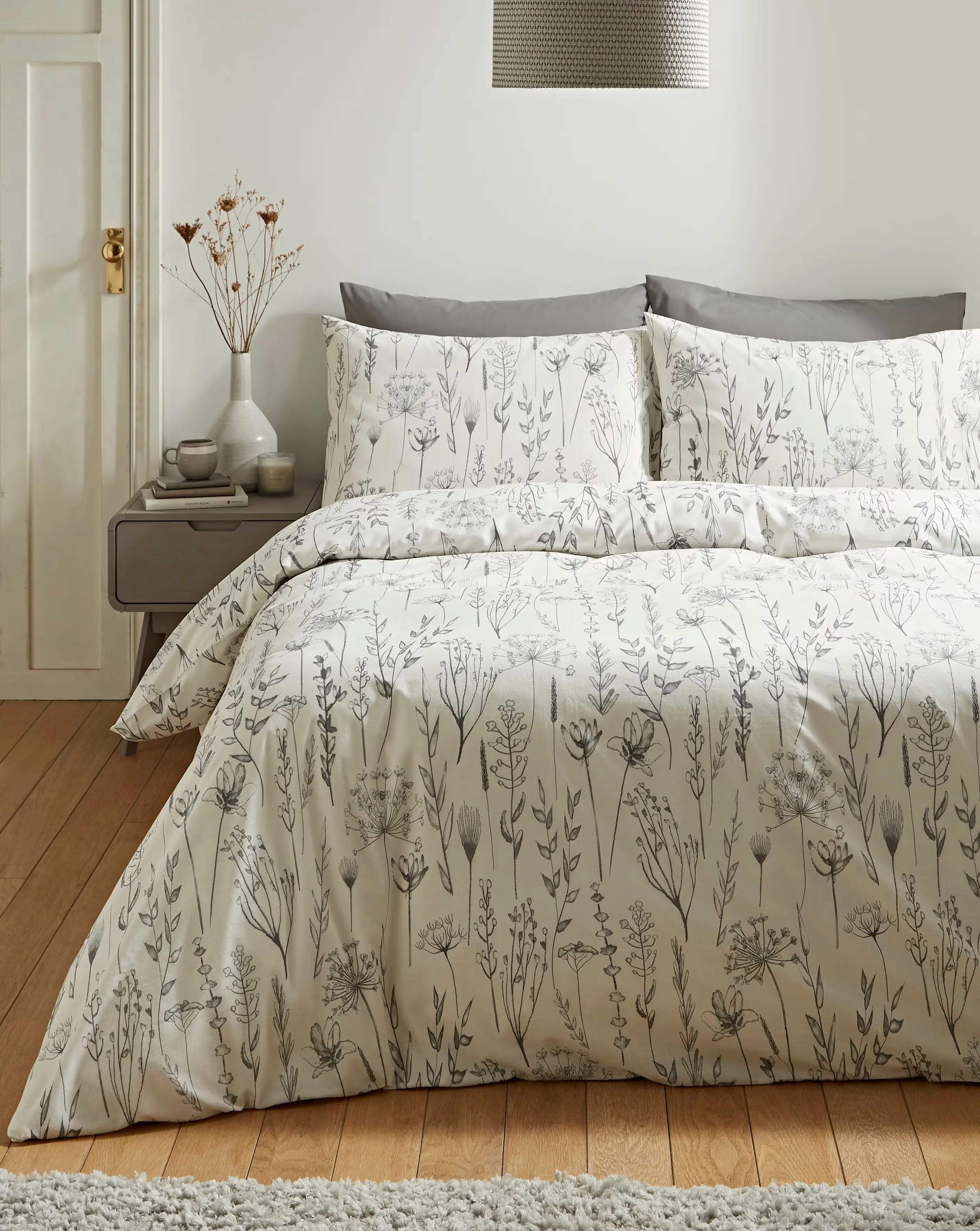 Winter Flora Duvet Cover Set 1 Winter Flora Duvet Cover Set