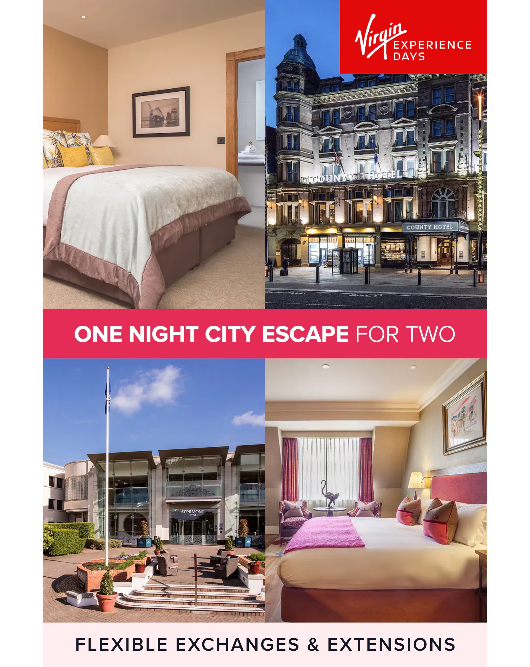 One Night City Escape for Two E-Voucher 1 One Night City Escape for Two E-Voucher