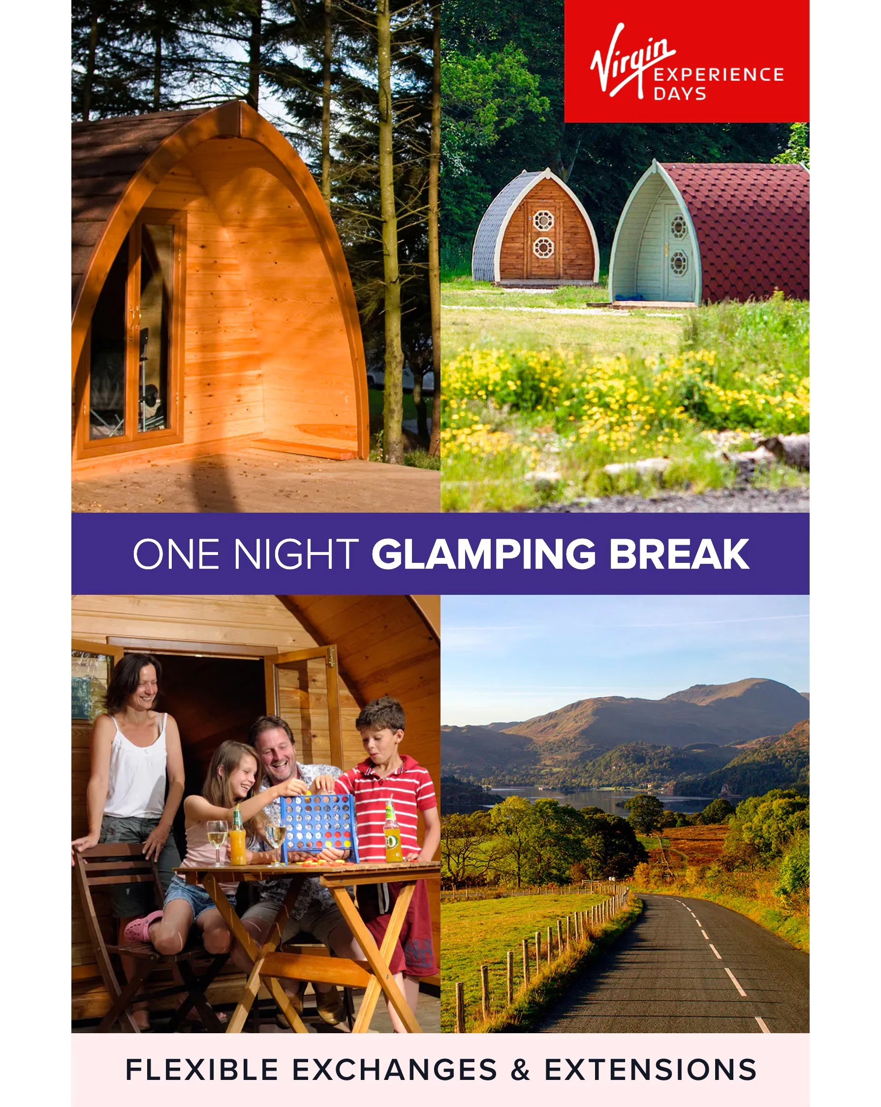 One Night Glamping Break E-Voucher 1 One Night Glamping Break E-Voucher
