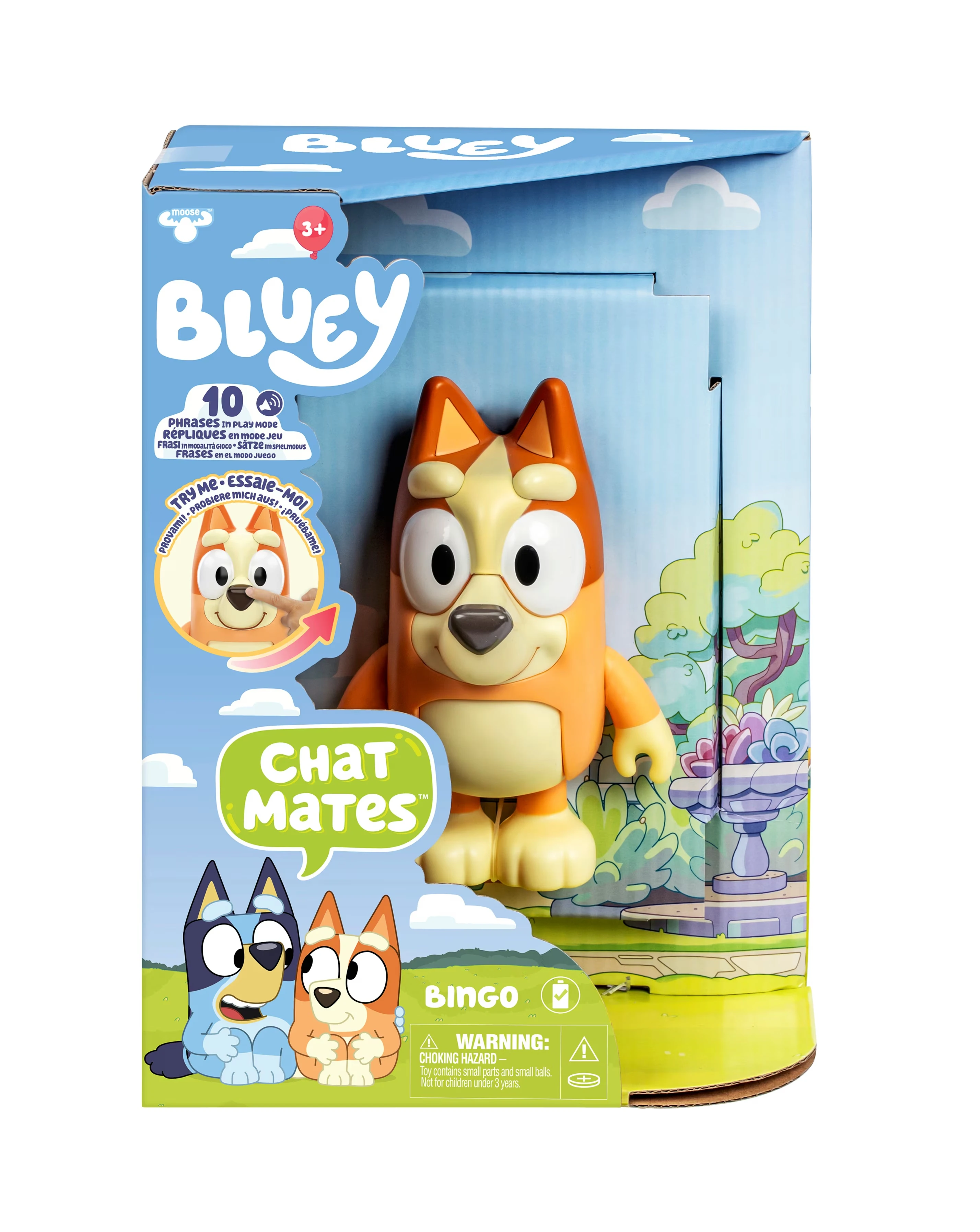 Blue Chat Mates Talking Figure - Bingo 2 Blue Chat Mates Talking Figure - Bingo
