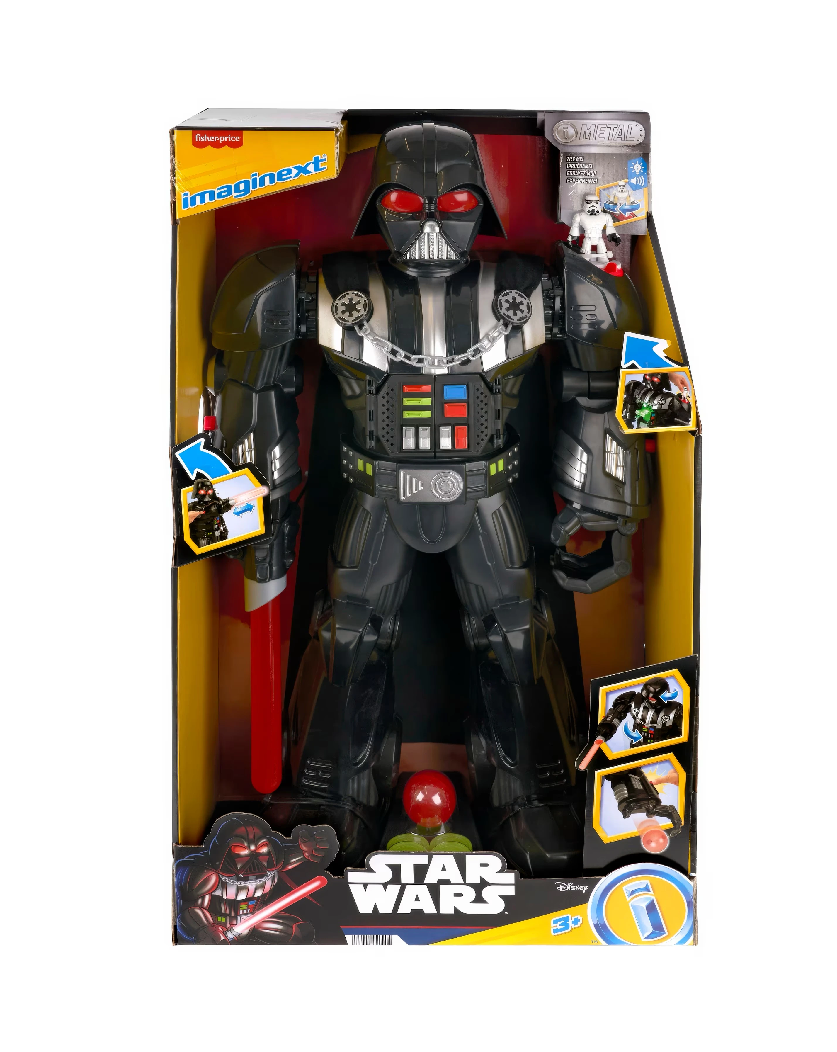 Imaginext Star Wars Darth Vader Bot with Lights & Sounds 1 Imaginext Star Wars Darth Vader Bot with Lights & Sounds