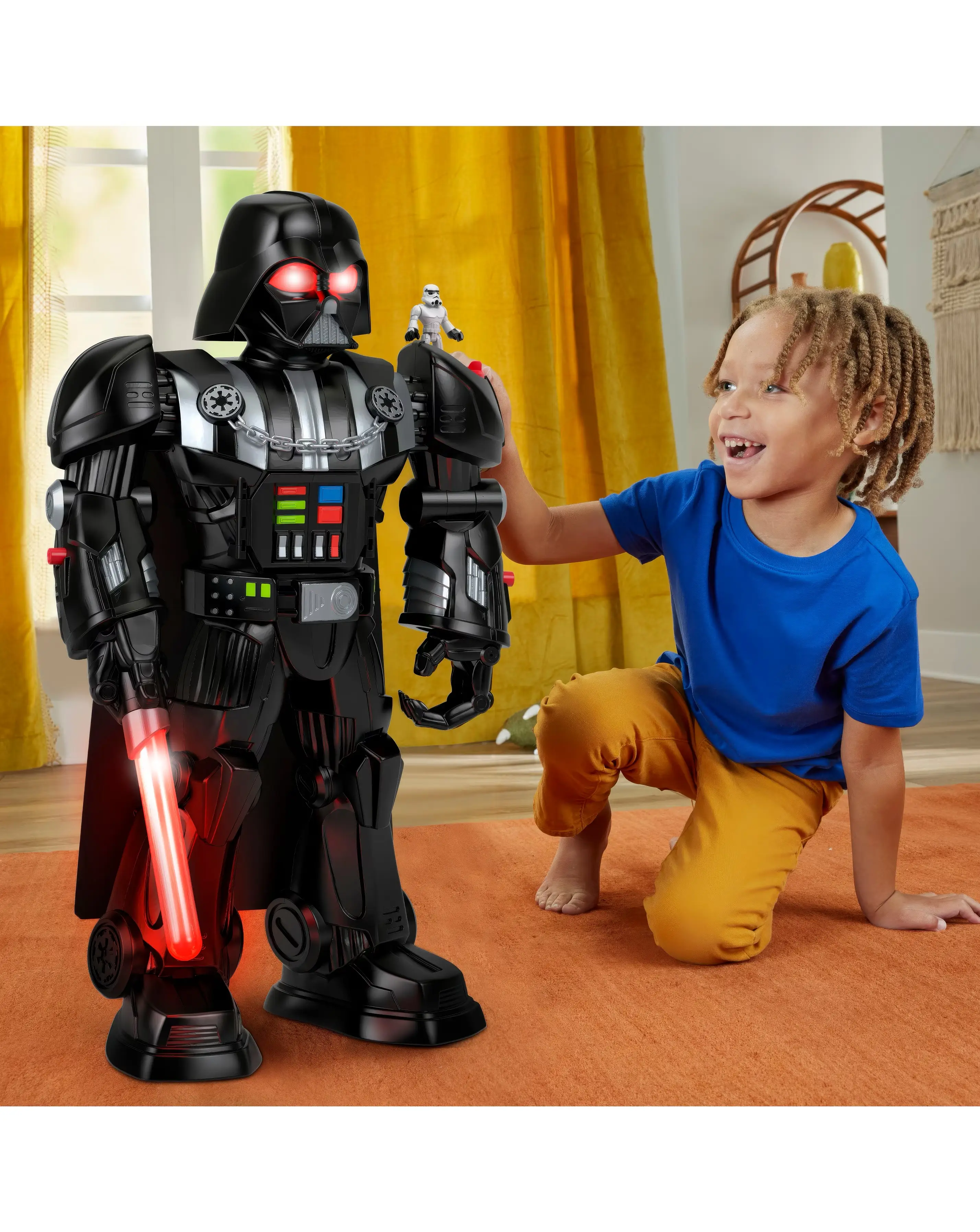 Imaginext Star Wars Darth Vader Bot with Lights & Sounds 2 Imaginext Star Wars Darth Vader Bot with Lights & Sounds