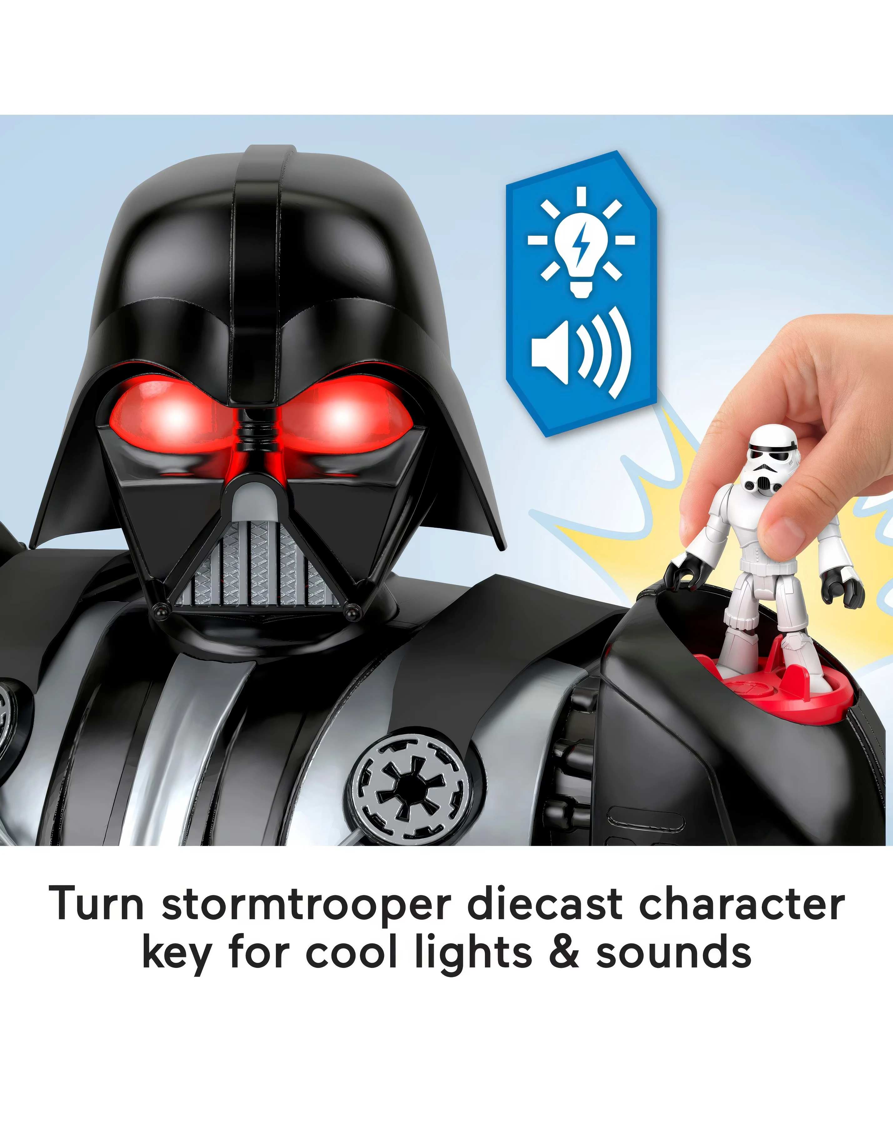 Imaginext Star Wars Darth Vader Bot with Lights & Sounds 3 Imaginext Star Wars Darth Vader Bot with Lights & Sounds