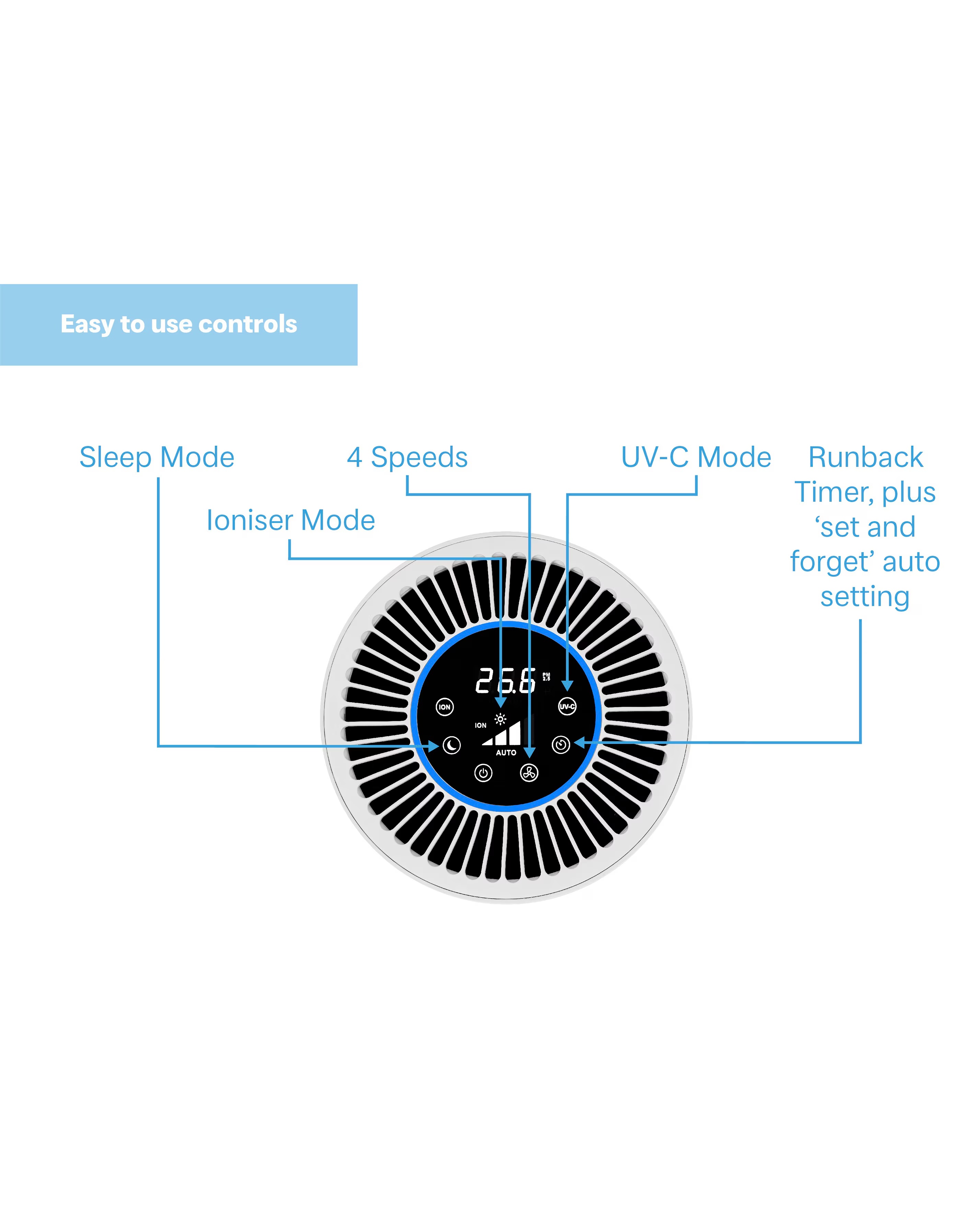 Dimplex DXBRVAP5 Air Purifier 5 Dimplex DXBRVAP5 Air Purifier