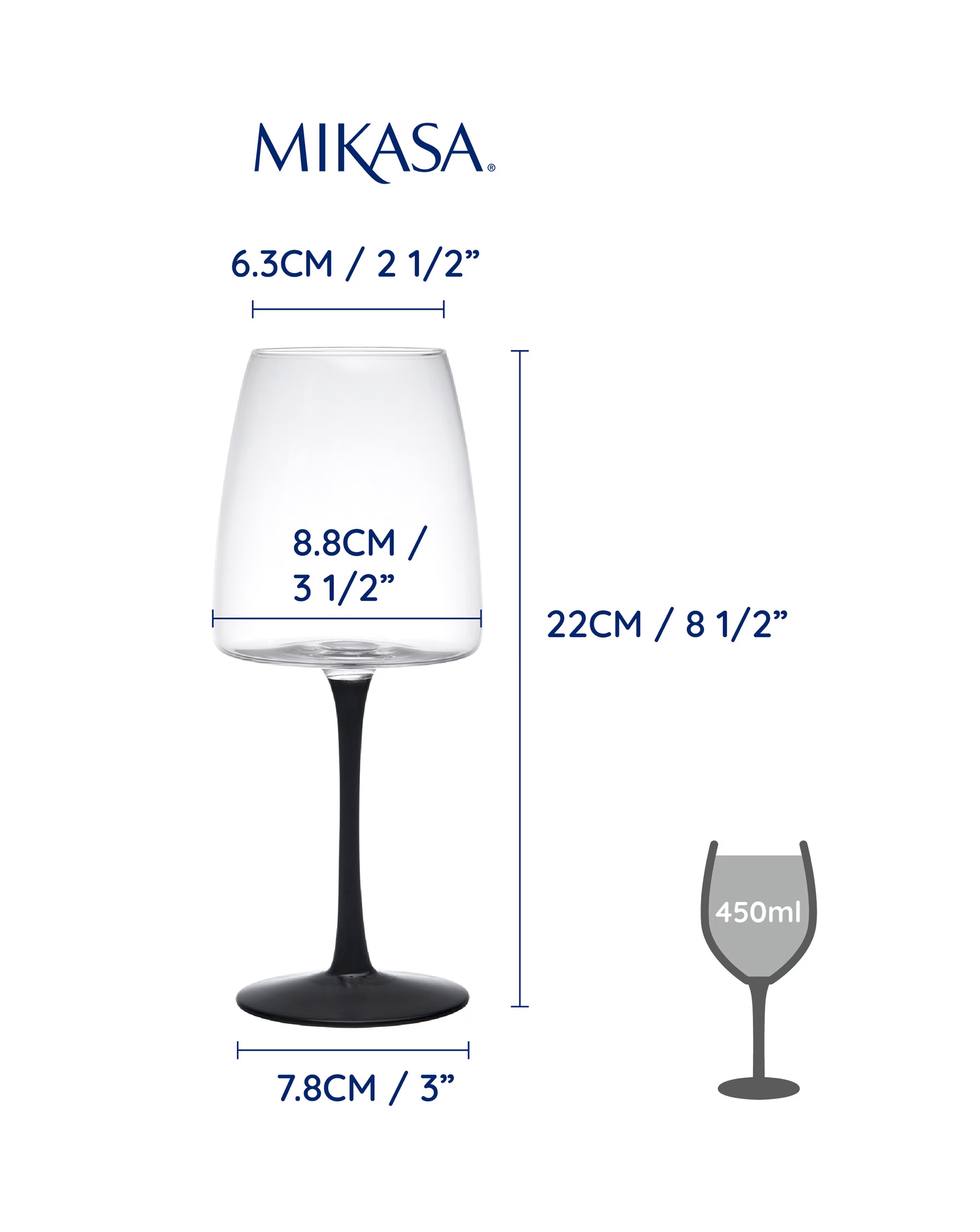 Mikasa Palermo Set of 4 Crystal Red Wine Glass Set 3 Mikasa Palermo Set of 4 Crystal Red Wine Glass Set