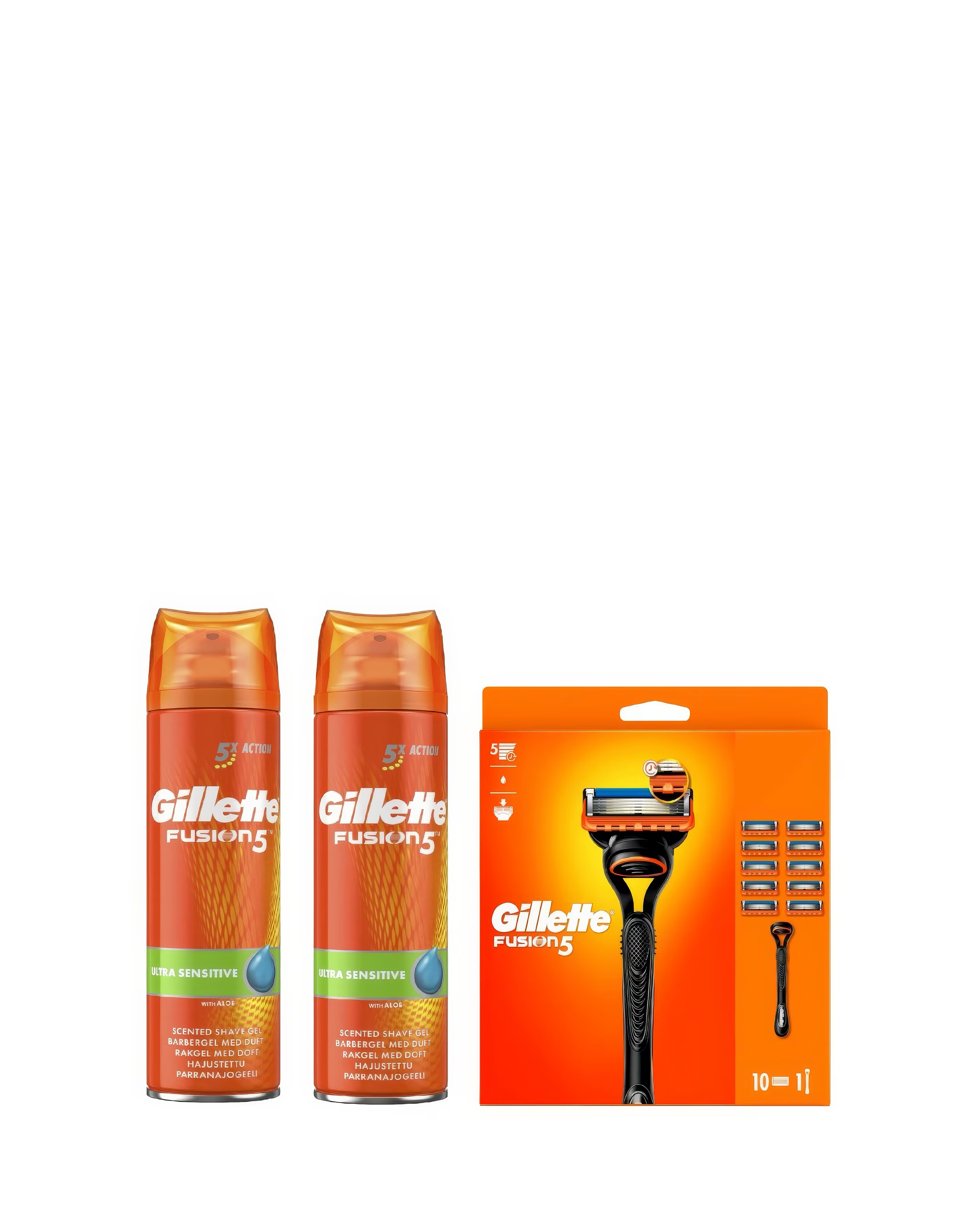 Gillette Fusion Razor Bundle 1 Gillette Fusion Razor Bundle