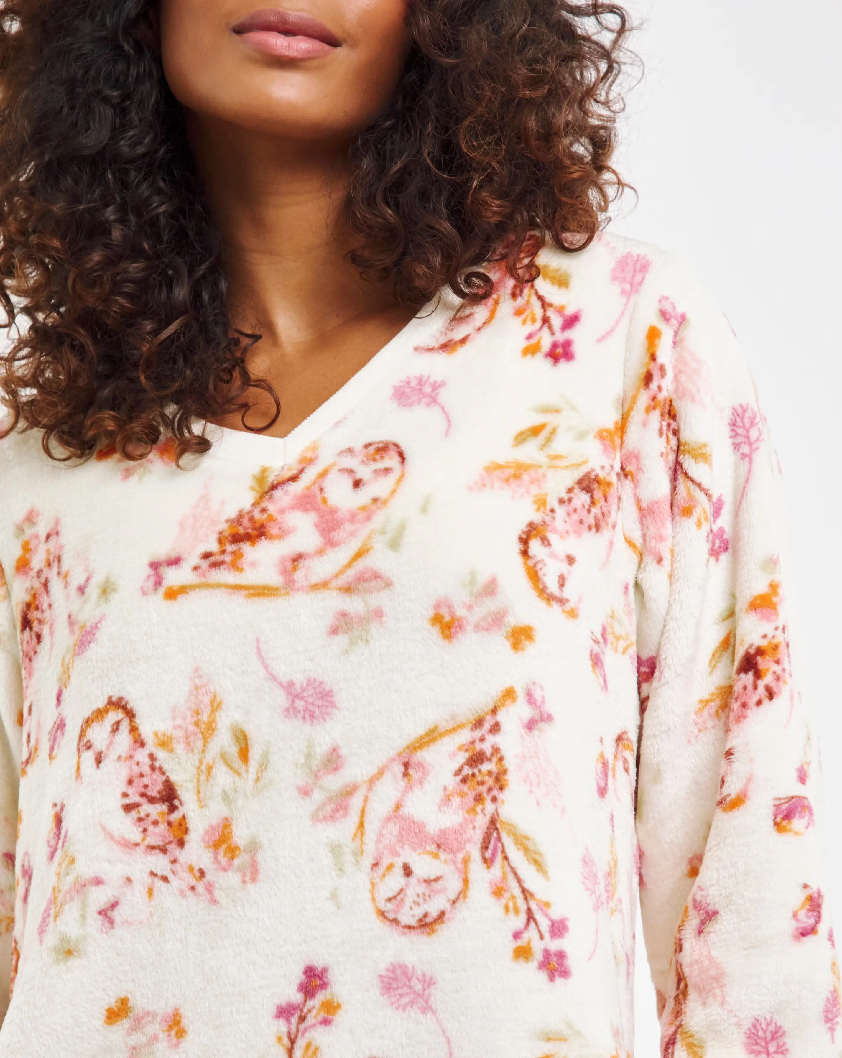 Fleece Midi Nightie 2 Fleece Midi Nightie