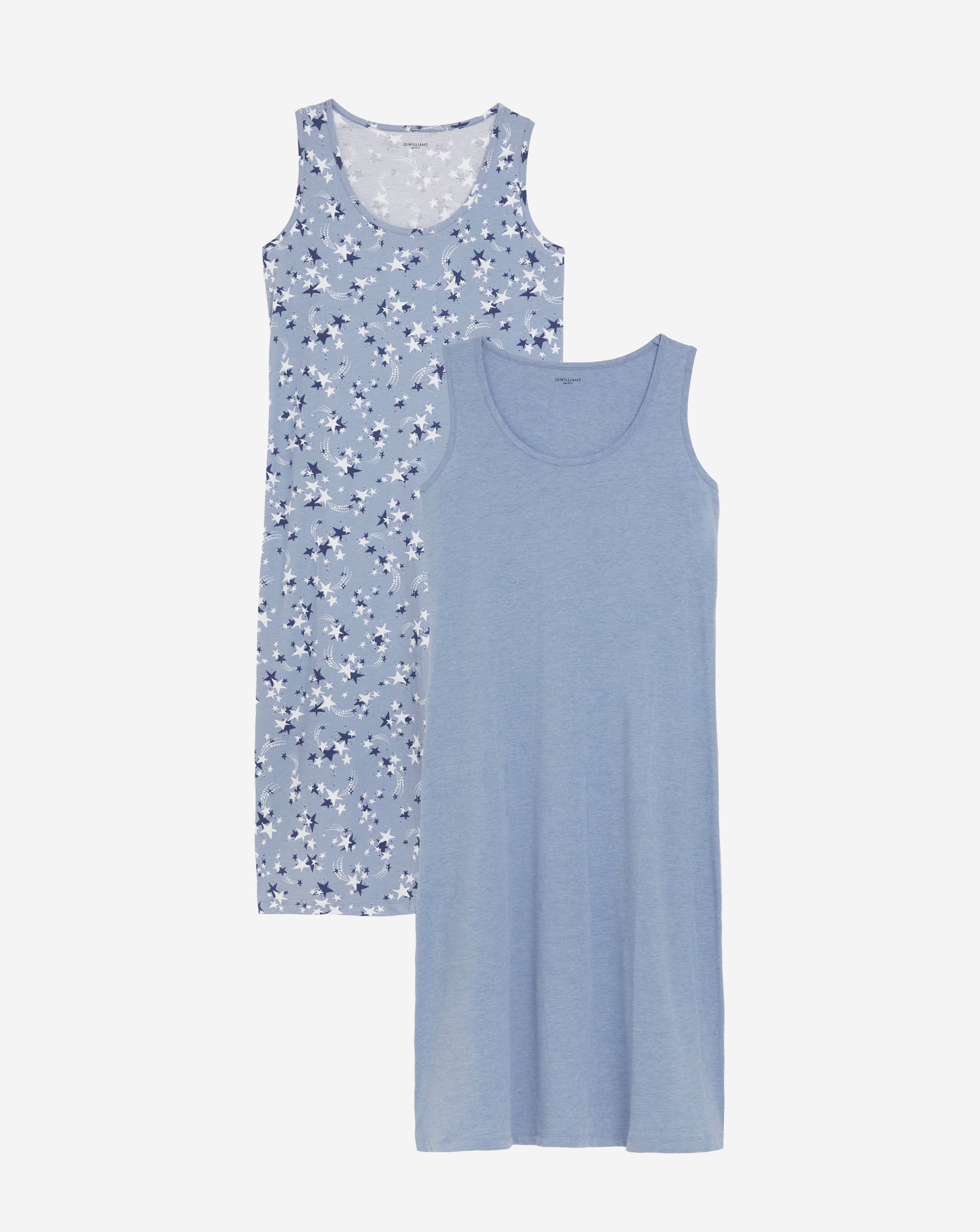 JD Williams (2 Pack) Value Nighties 5 JD Williams (2 Pack) Value Nighties