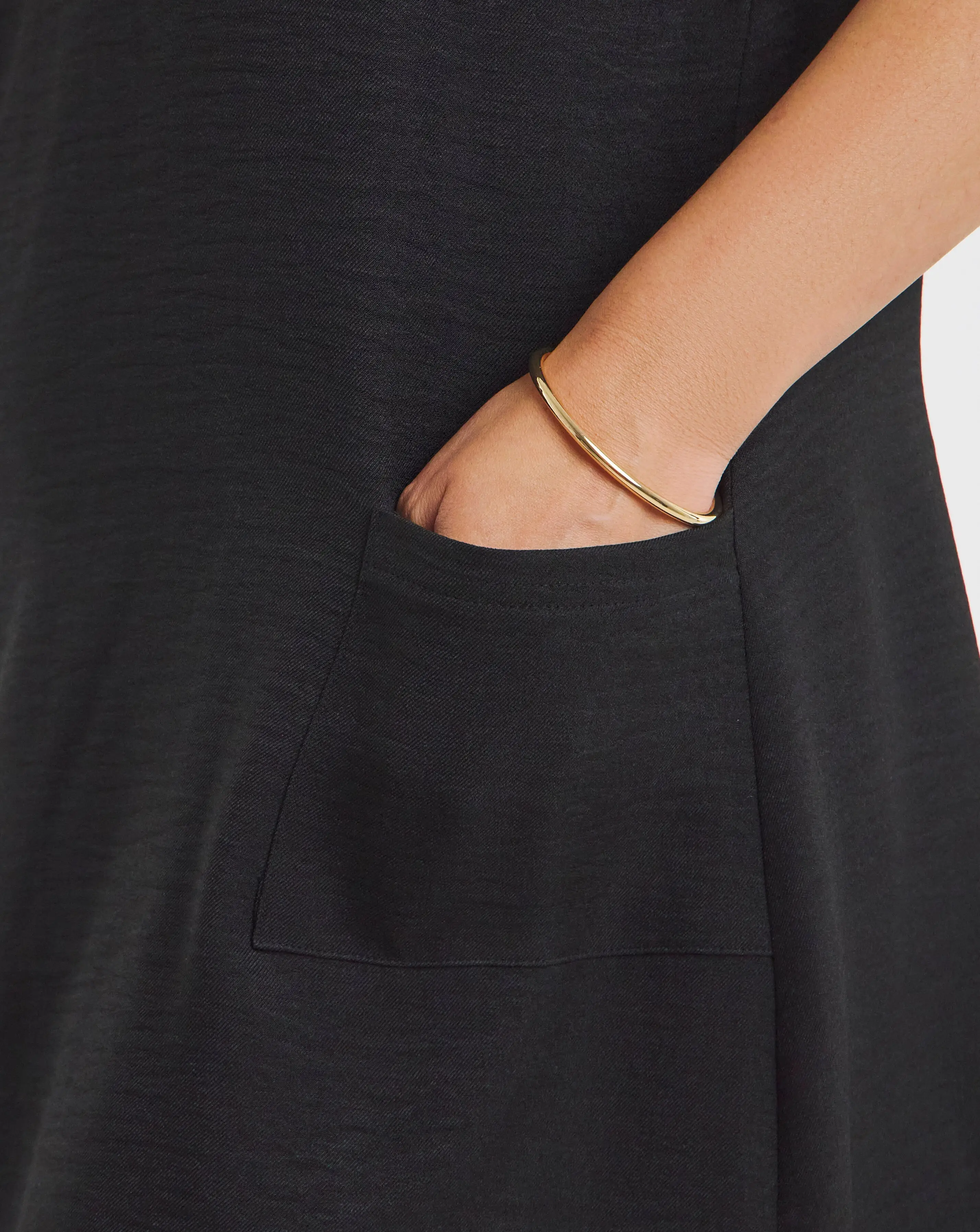 Textured Fabric Apron Dress 3 Textured Fabric Apron Dress