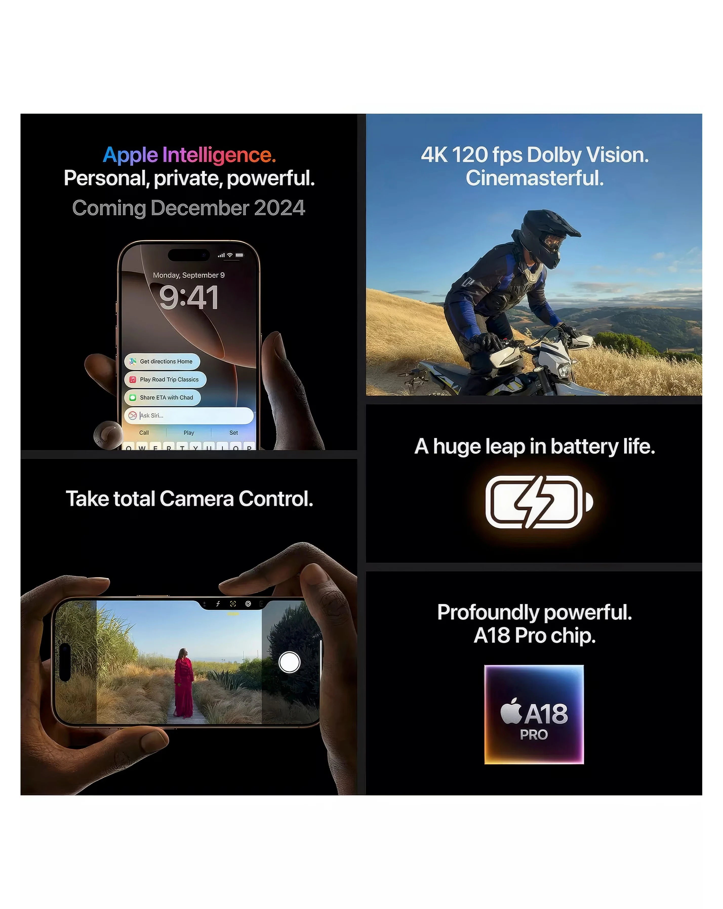 Apple iPhone 16 Pro 128GB - Black Titanium 6 Apple iPhone 16 Pro 128GB - Black Titanium
