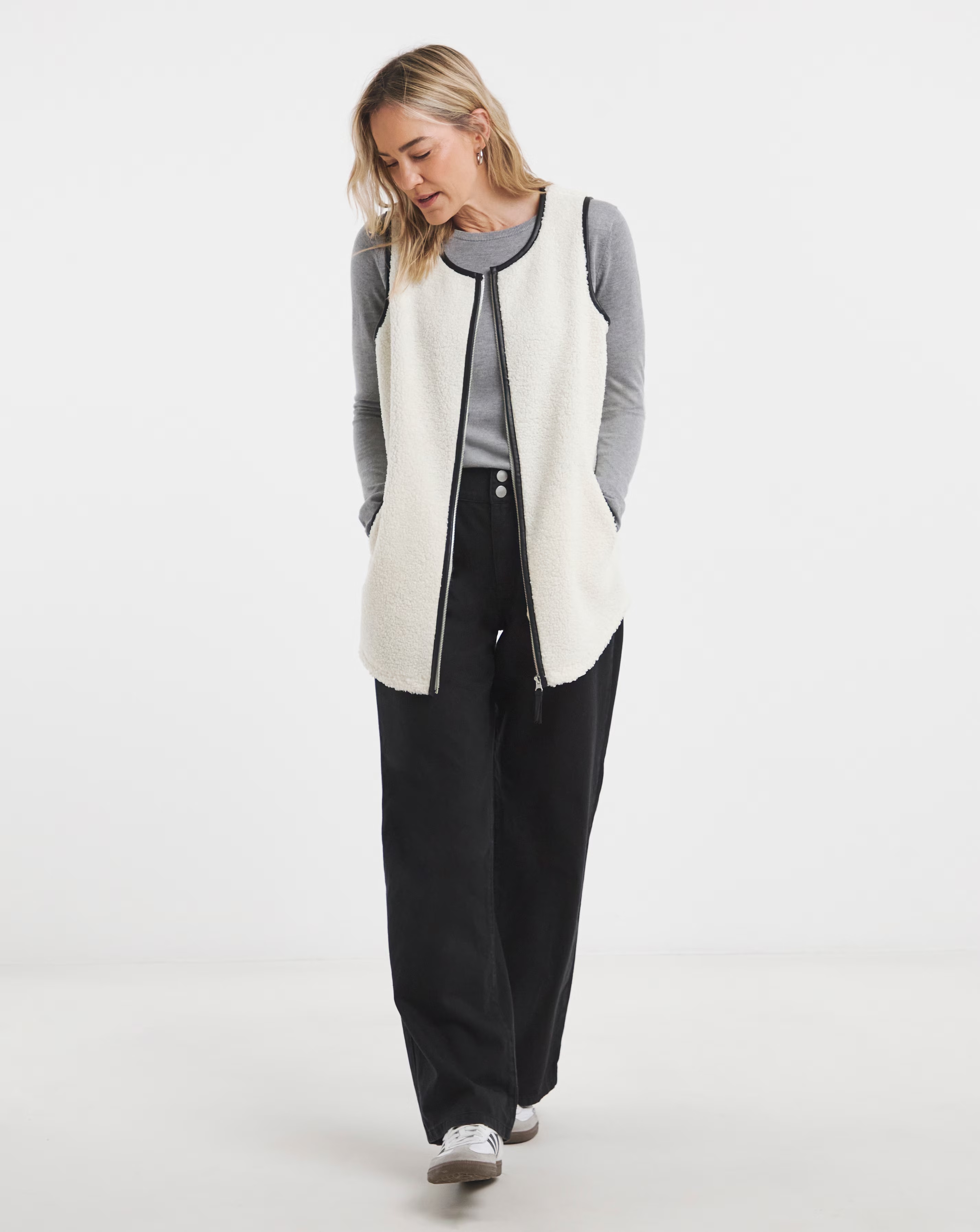 Borg Longline Gilet 3 Borg Longline Gilet