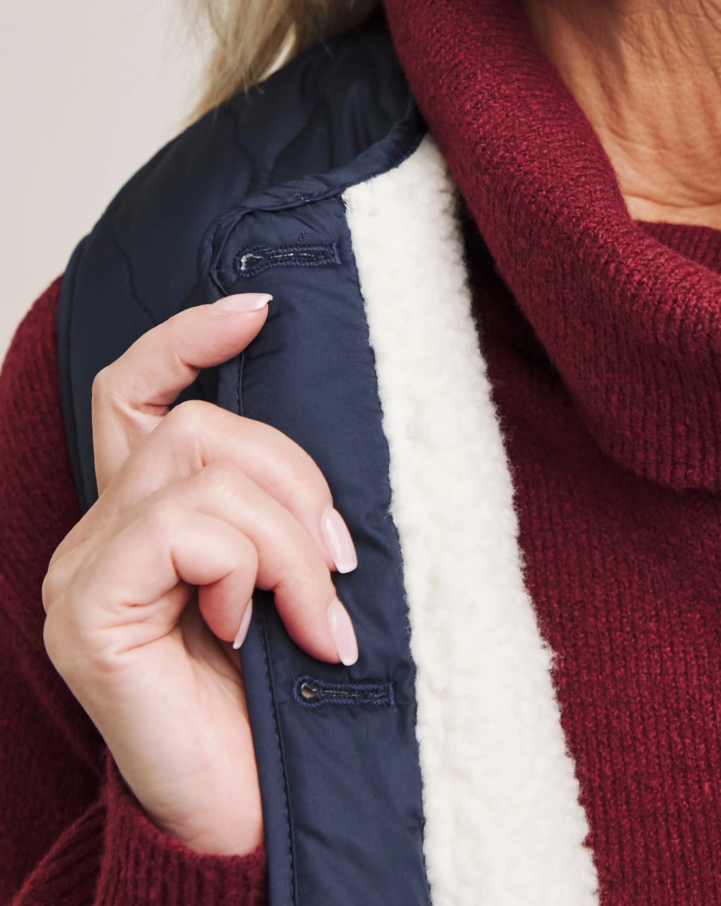 Julipa Reversible Borg Gilet 3 Julipa Reversible Borg Gilet