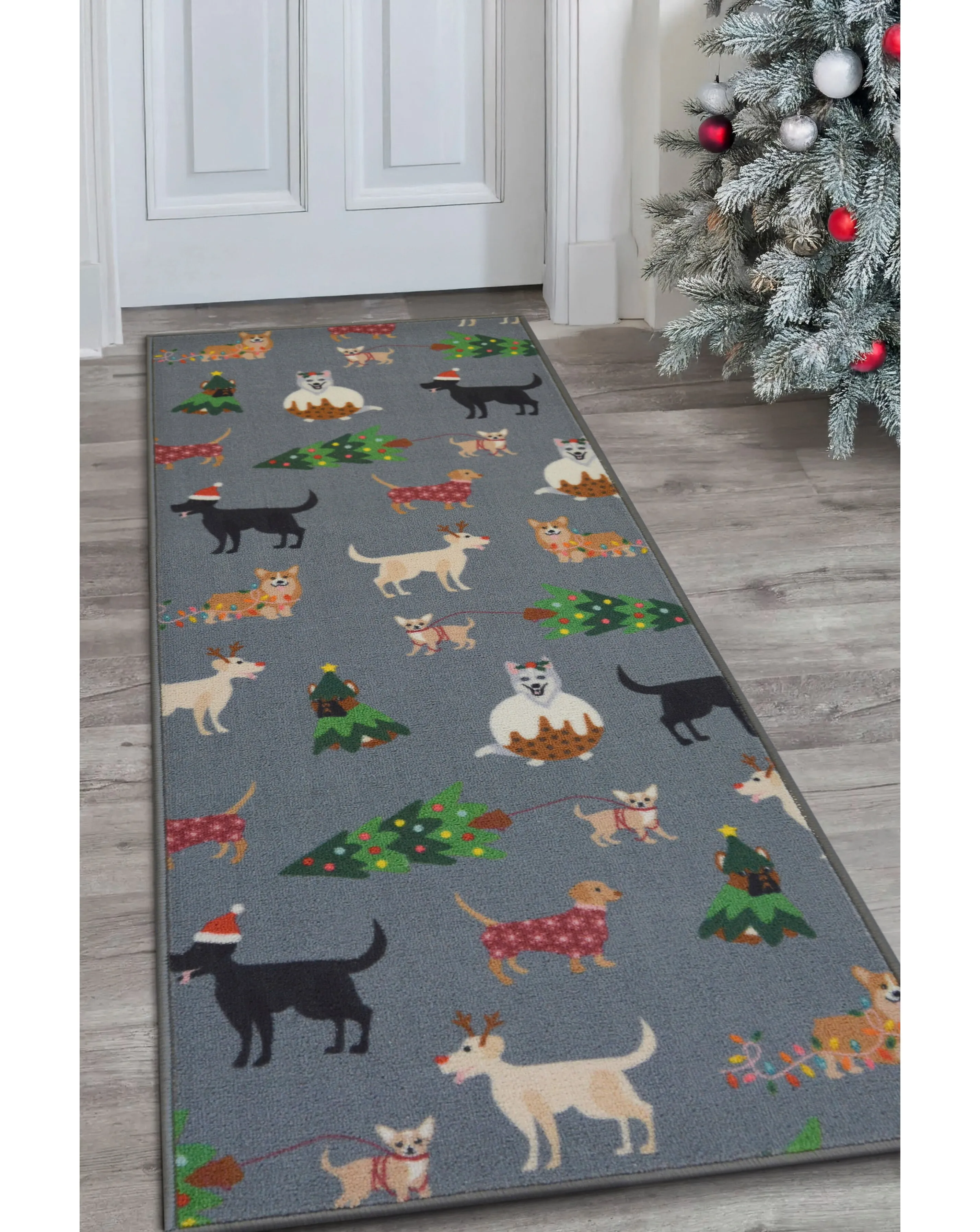 Festive Dogs Runner