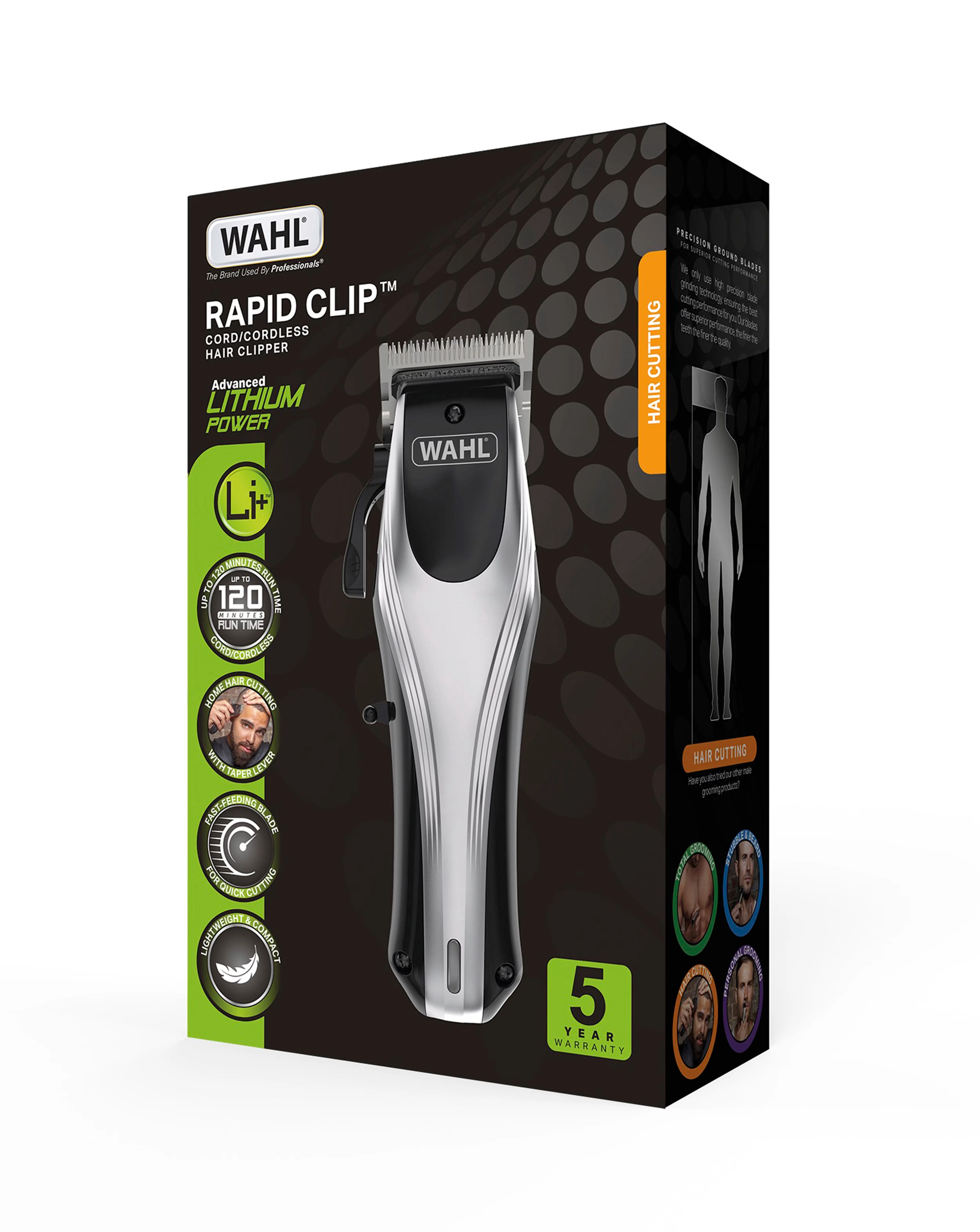 Wahl Rapid Clip Hair Clipper 2 Wahl Rapid Clip Hair Clipper