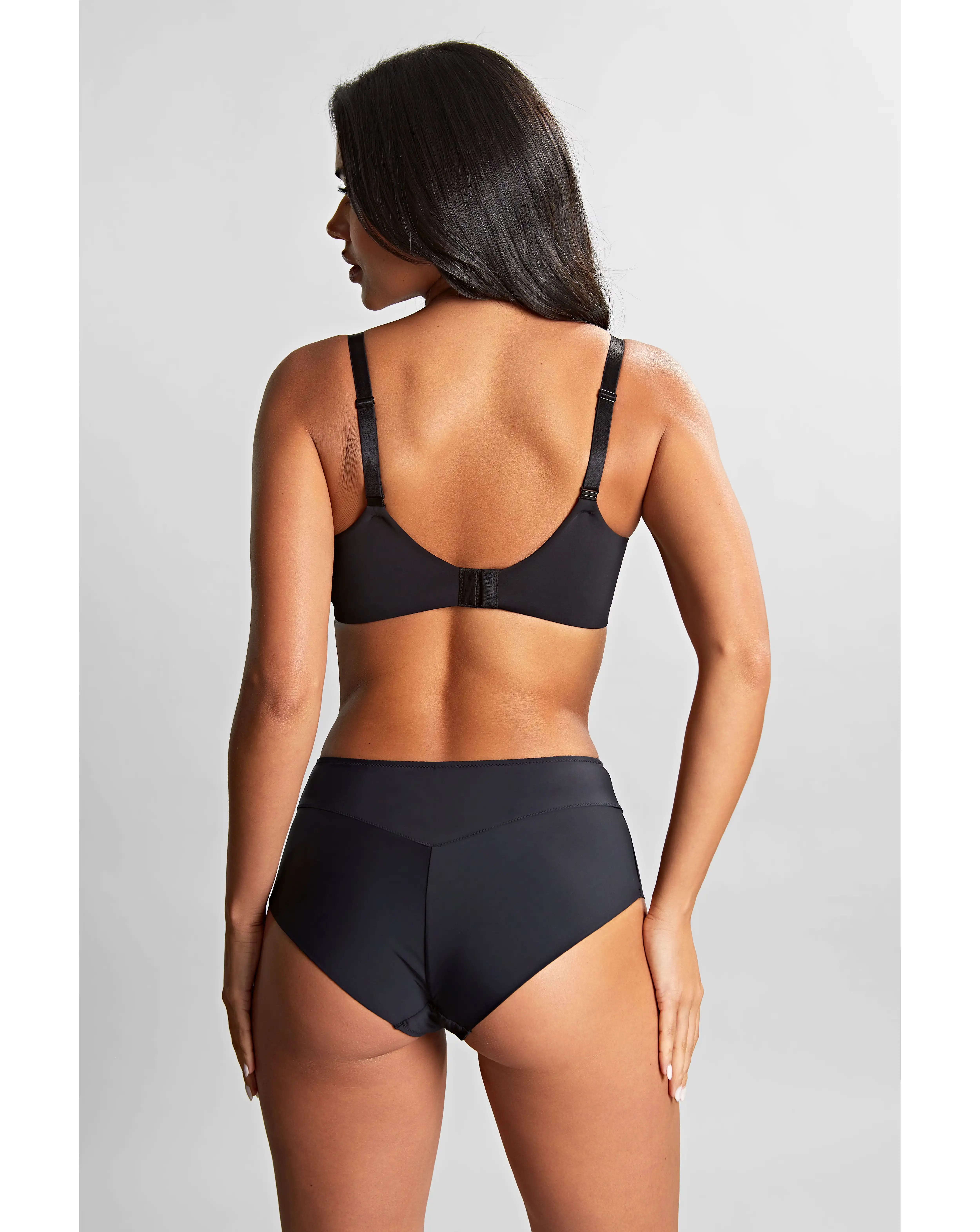 Panache 365 Smoothing Plunge Wired Bra Black 2 Panache 365 Smoothing Plunge Wired Bra Black