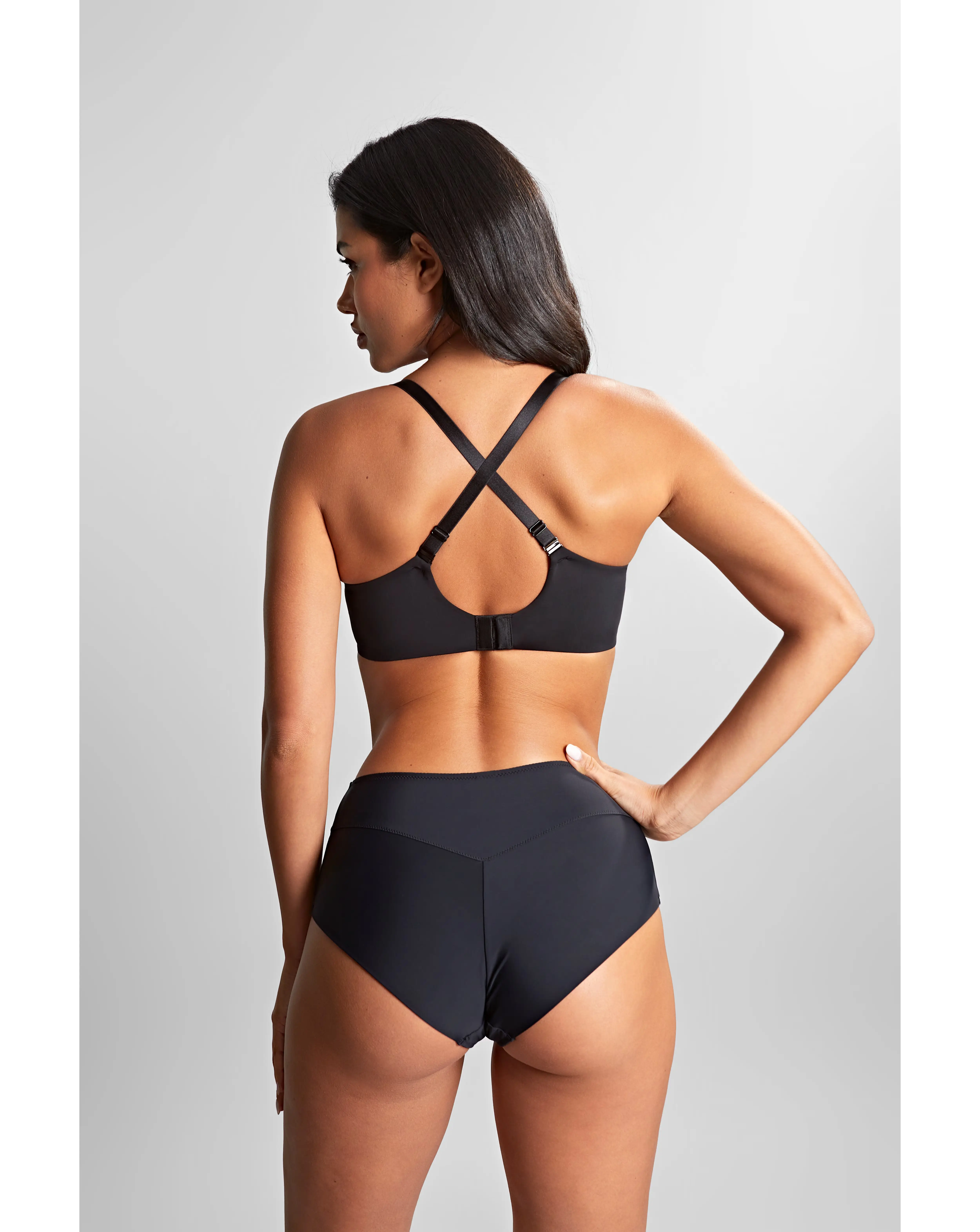 Panache 365 Smoothing Plunge Wired Bra Black 5 Panache 365 Smoothing Plunge Wired Bra Black