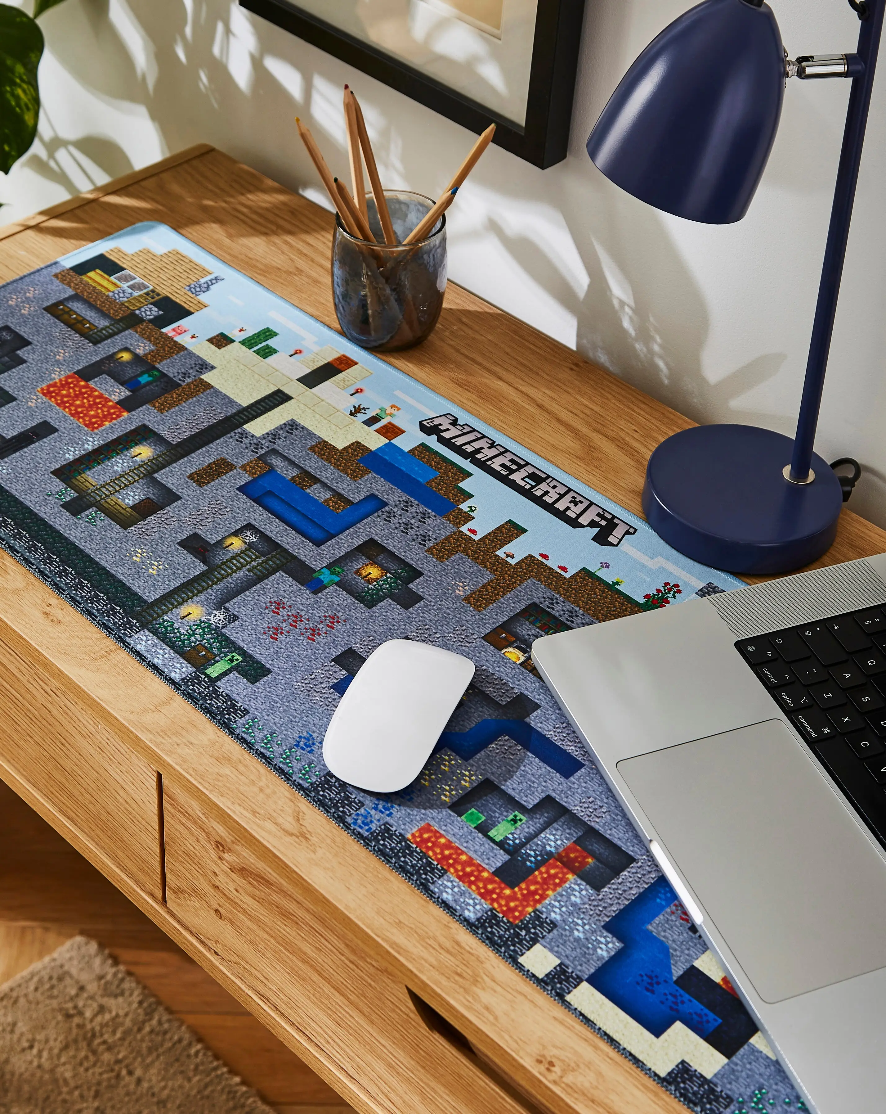 Minecraft World Desk Mat 1 Minecraft World Desk Mat