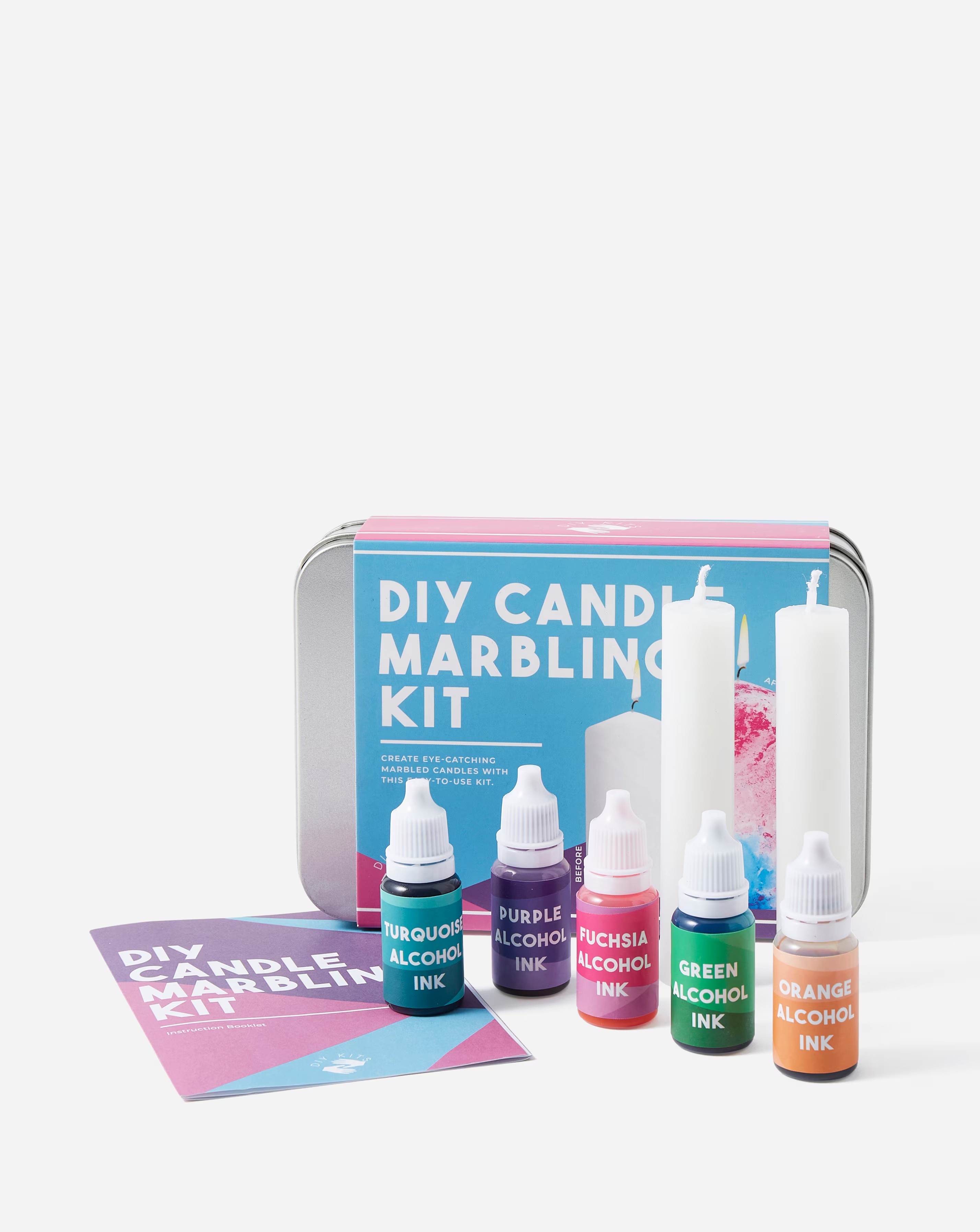 DIY Candle Marbling Kit 2 DIY Candle Marbling Kit