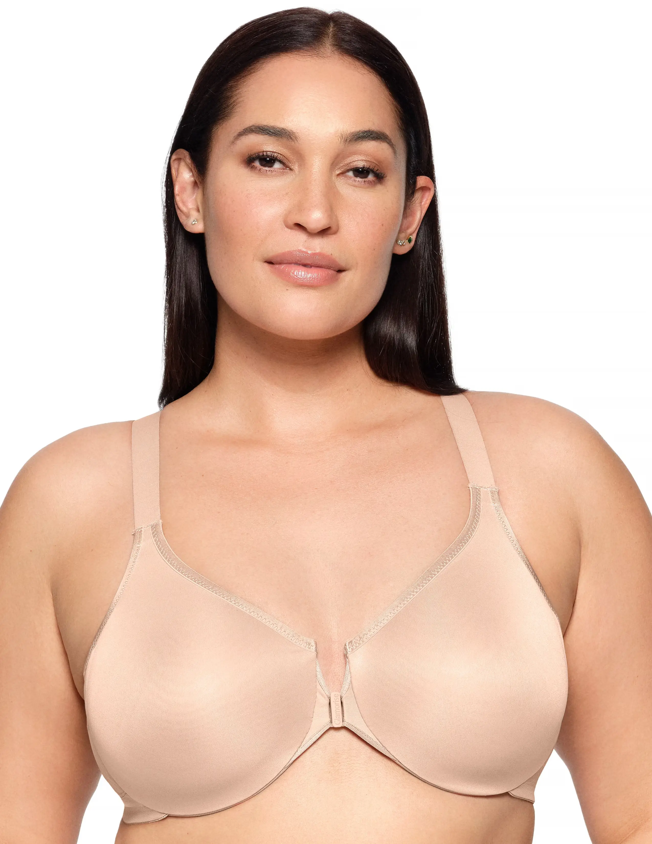 Glamorise Plus Size WonderWire Posture Back Front-Fastening Bra 9265 1 Glamorise Plus Size WonderWire Posture Back Front-Fastening Bra 9265