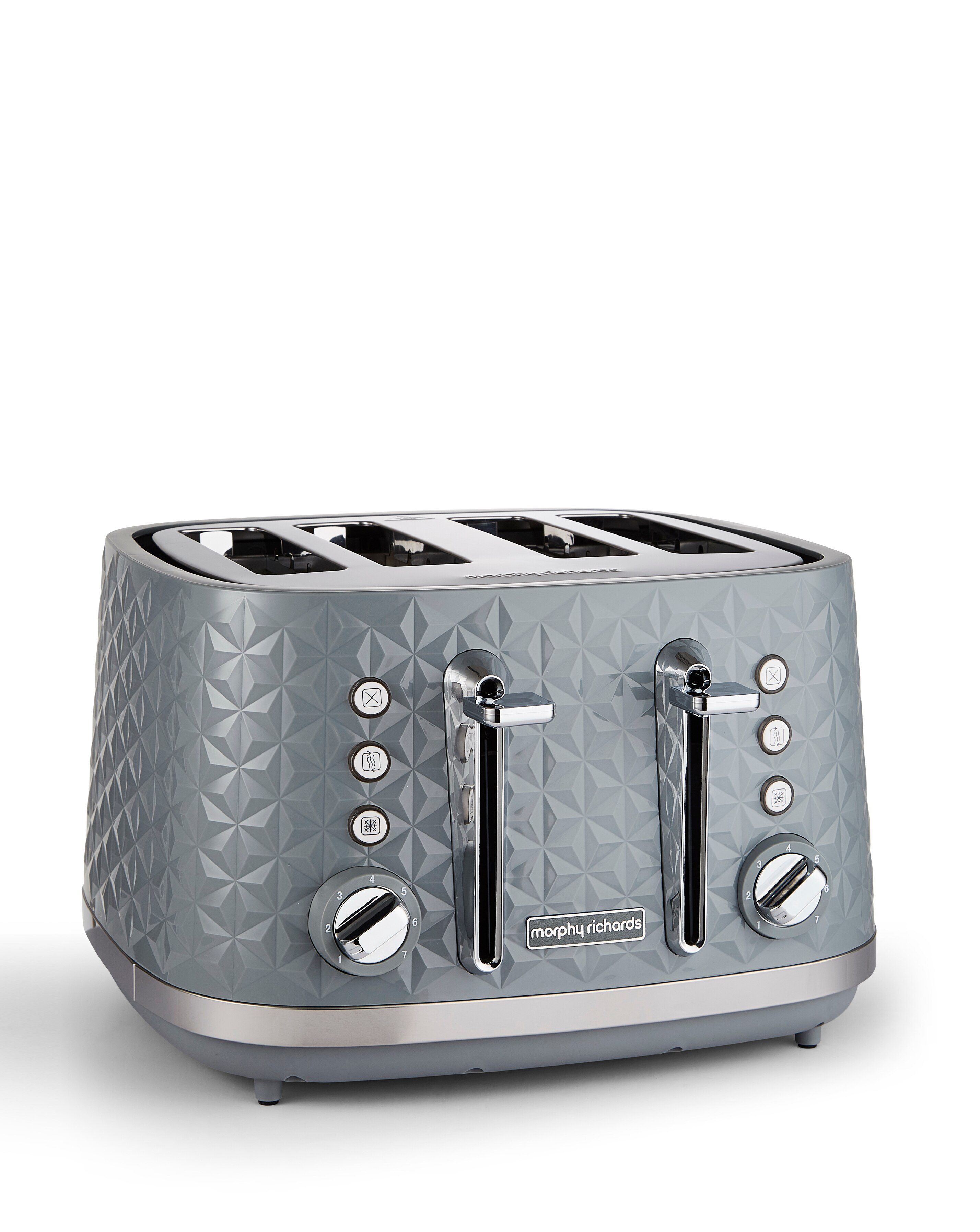 Morphy Richards Vector Grey 4-Slice Toaster 5 Morphy Richards Vector Grey 4-Slice Toaster