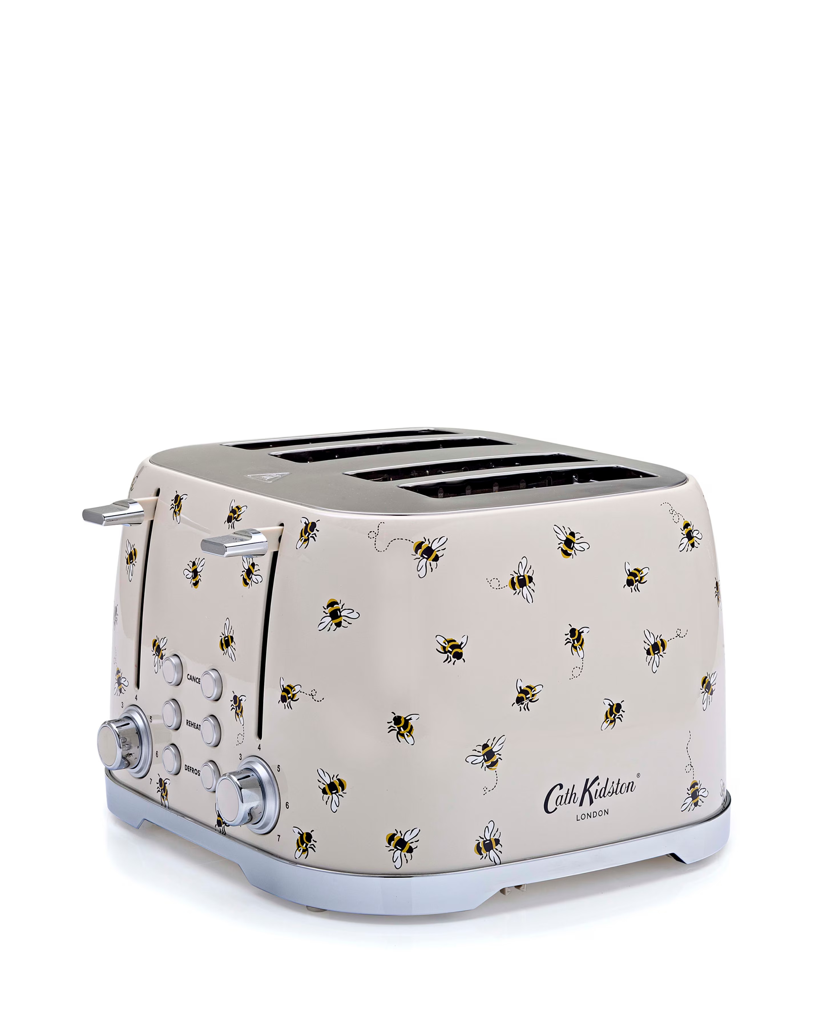 Cath Kidston Bees 4 Slice Toaster 1 Cath Kidston Bees 4 Slice Toaster