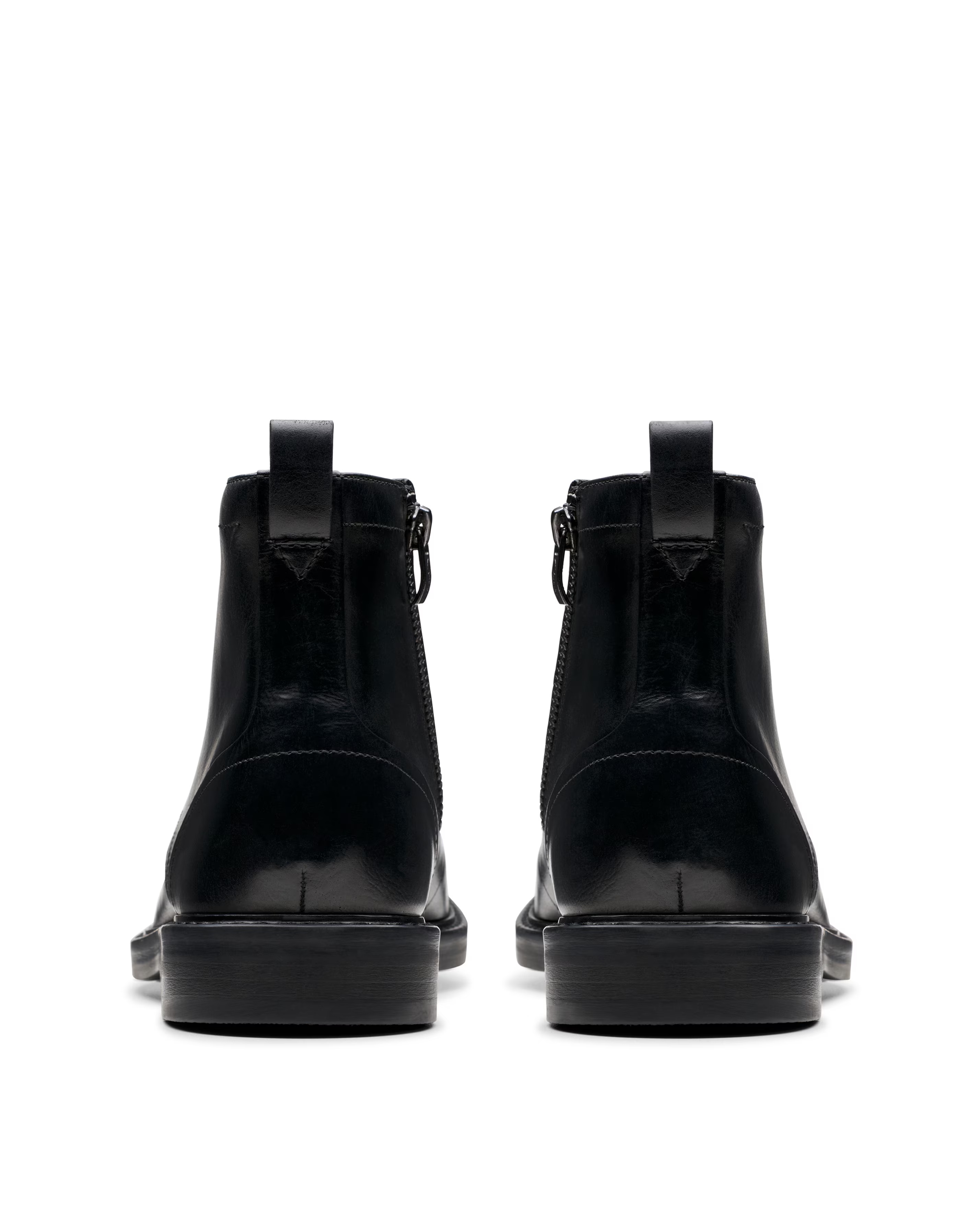 Clarks Aldwin Cap Boots - Black 6 Clarks Aldwin Cap Boots - Black