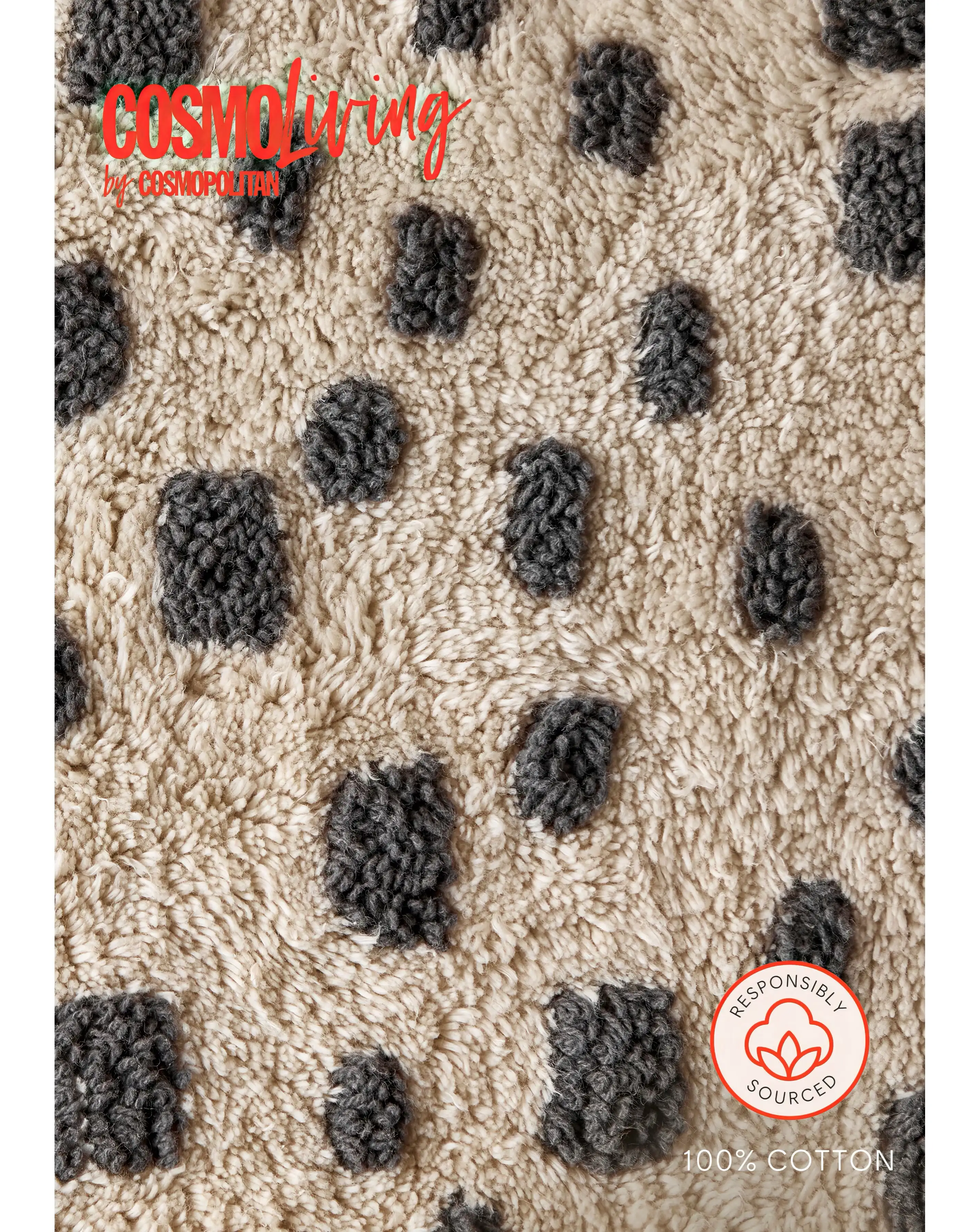 Cosmo Spot Cotton Bath Mat 2 Cosmo Spot Cotton Bath Mat