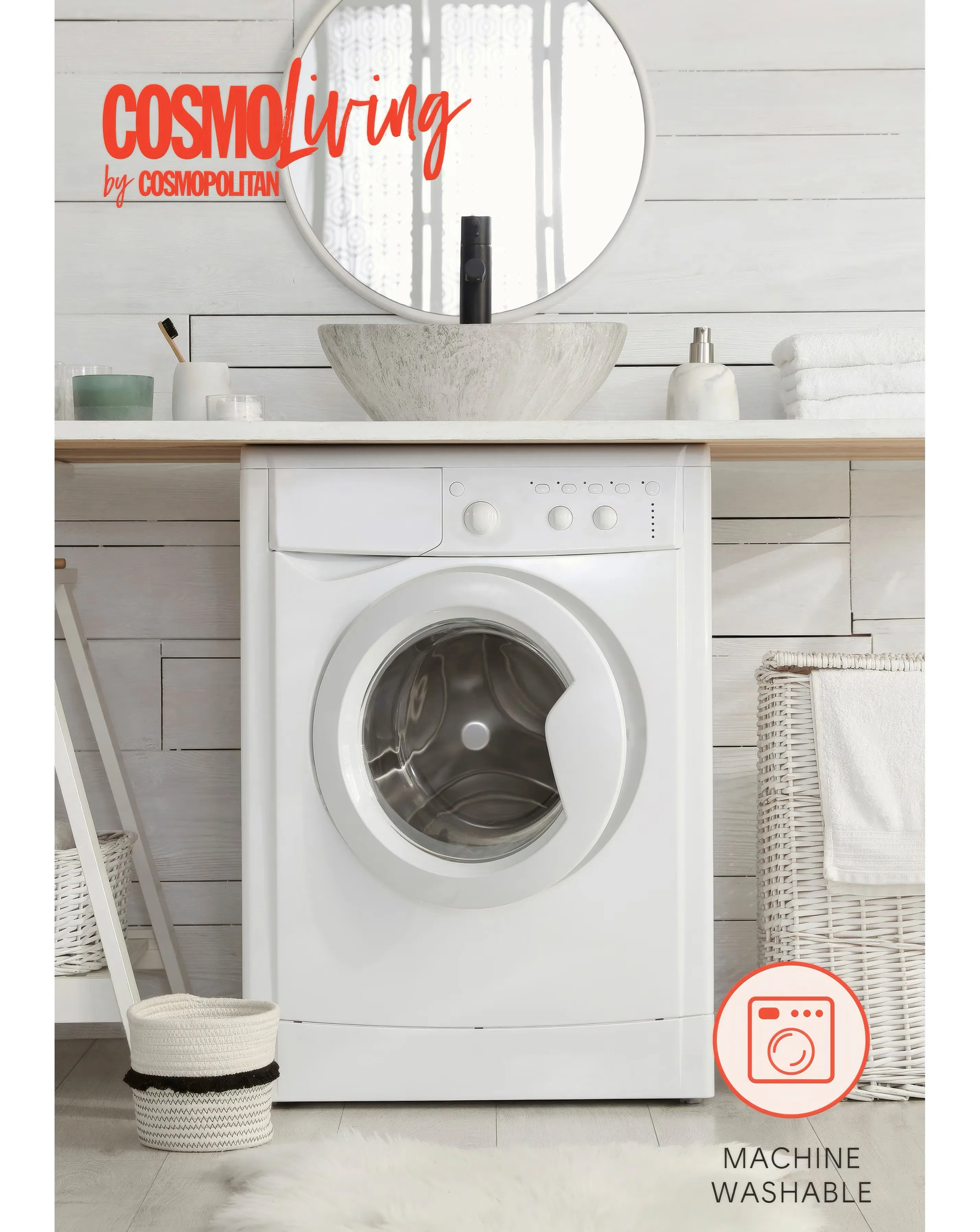 Cosmo Spot Cotton Bath Mat 4 Cosmo Spot Cotton Bath Mat