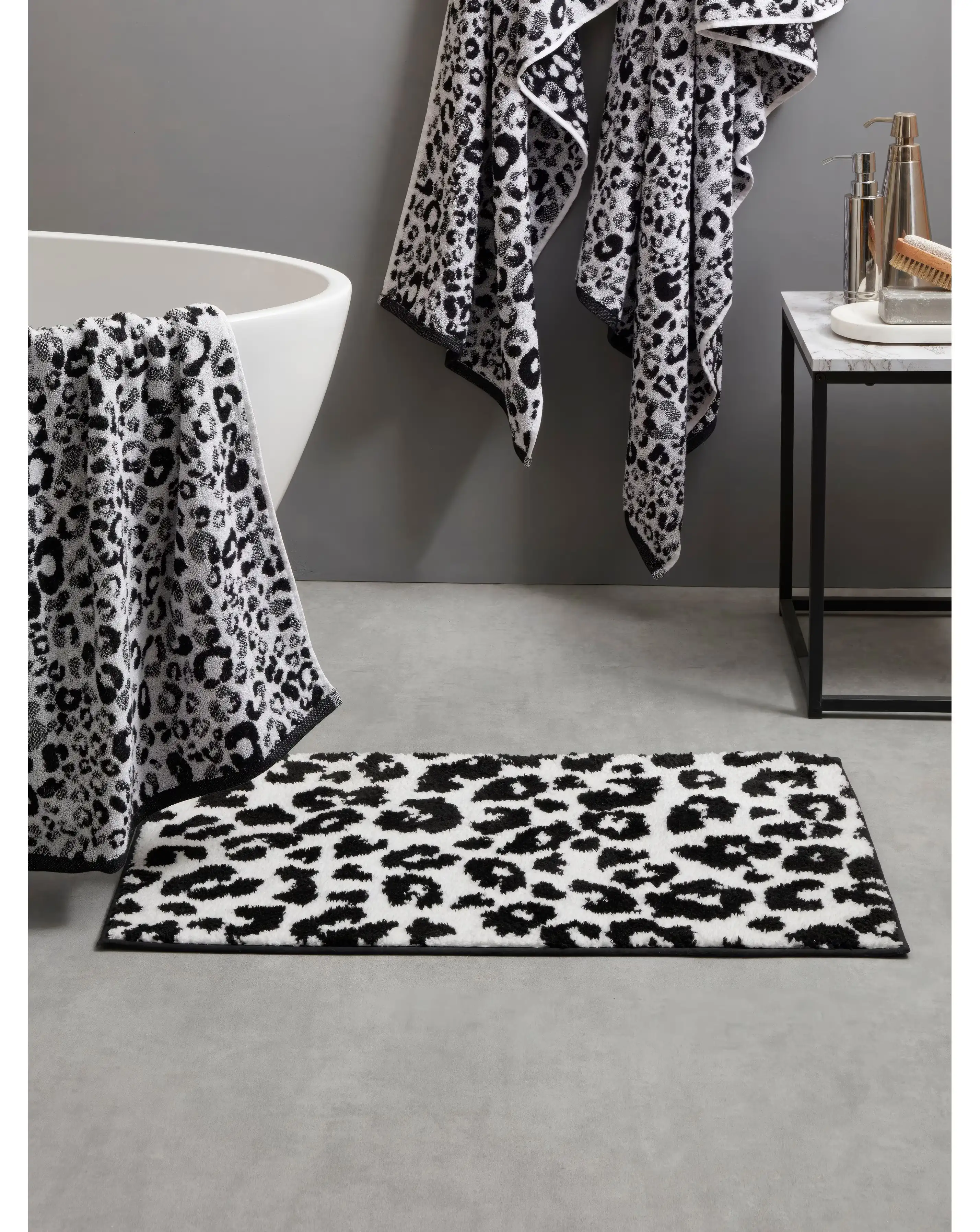 Fusion Animal Print Bath Mat 1 Fusion Animal Print Bath Mat