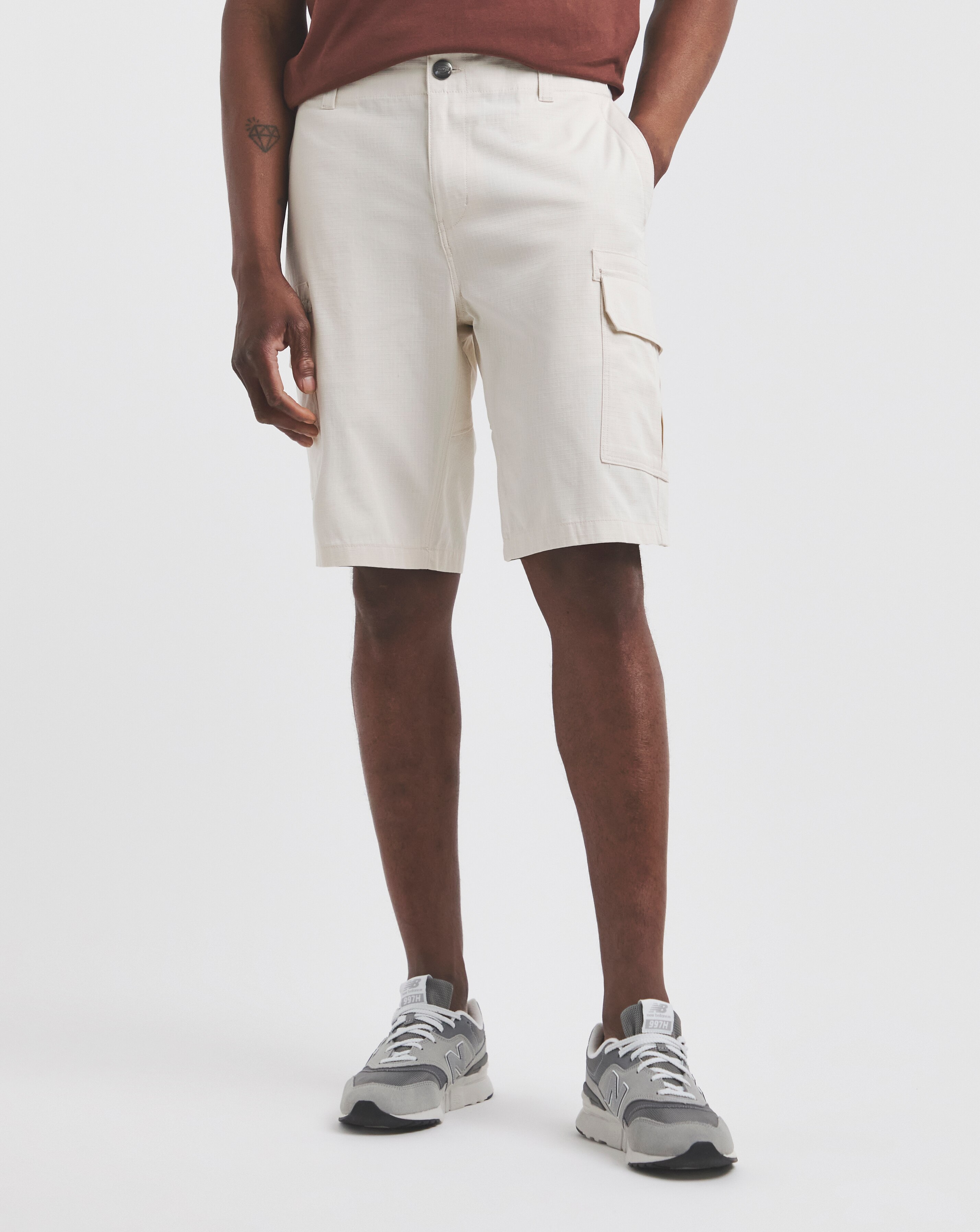 Dickies Millerville Cargo Short - Natural 2 Dickies Millerville Cargo Short - Natural