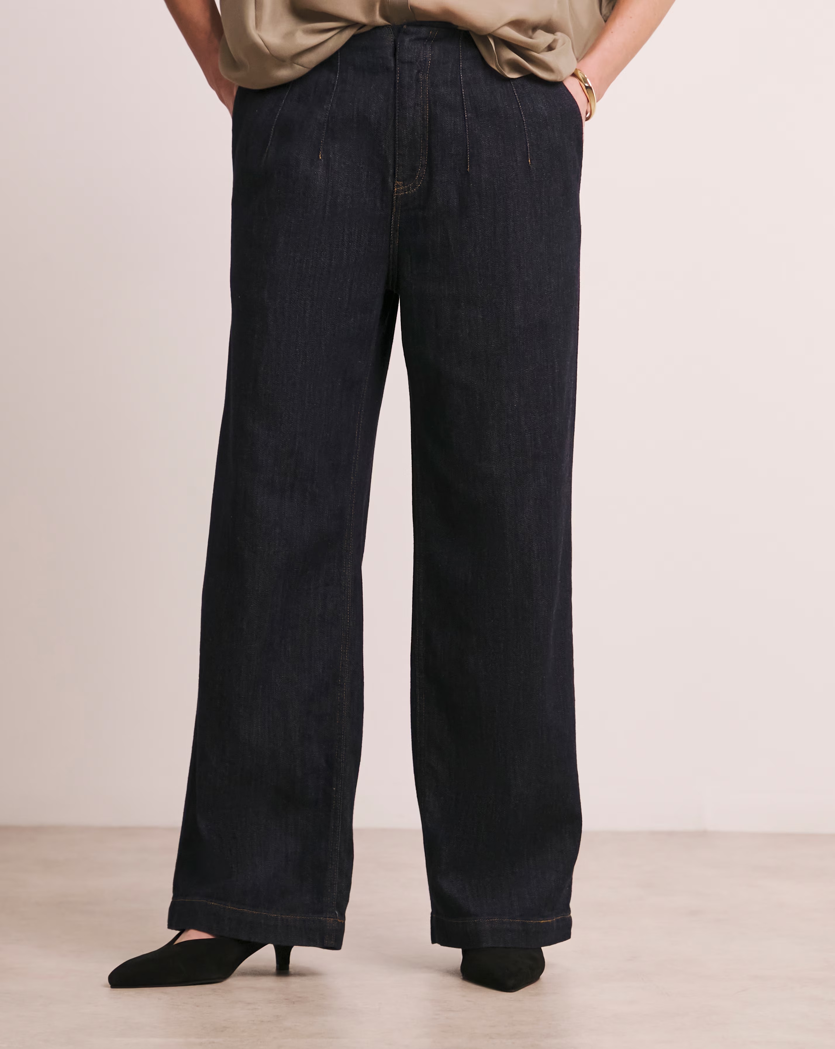 Anthology Indigo Wide Leg Jeans 2 Anthology Indigo Wide Leg Jeans