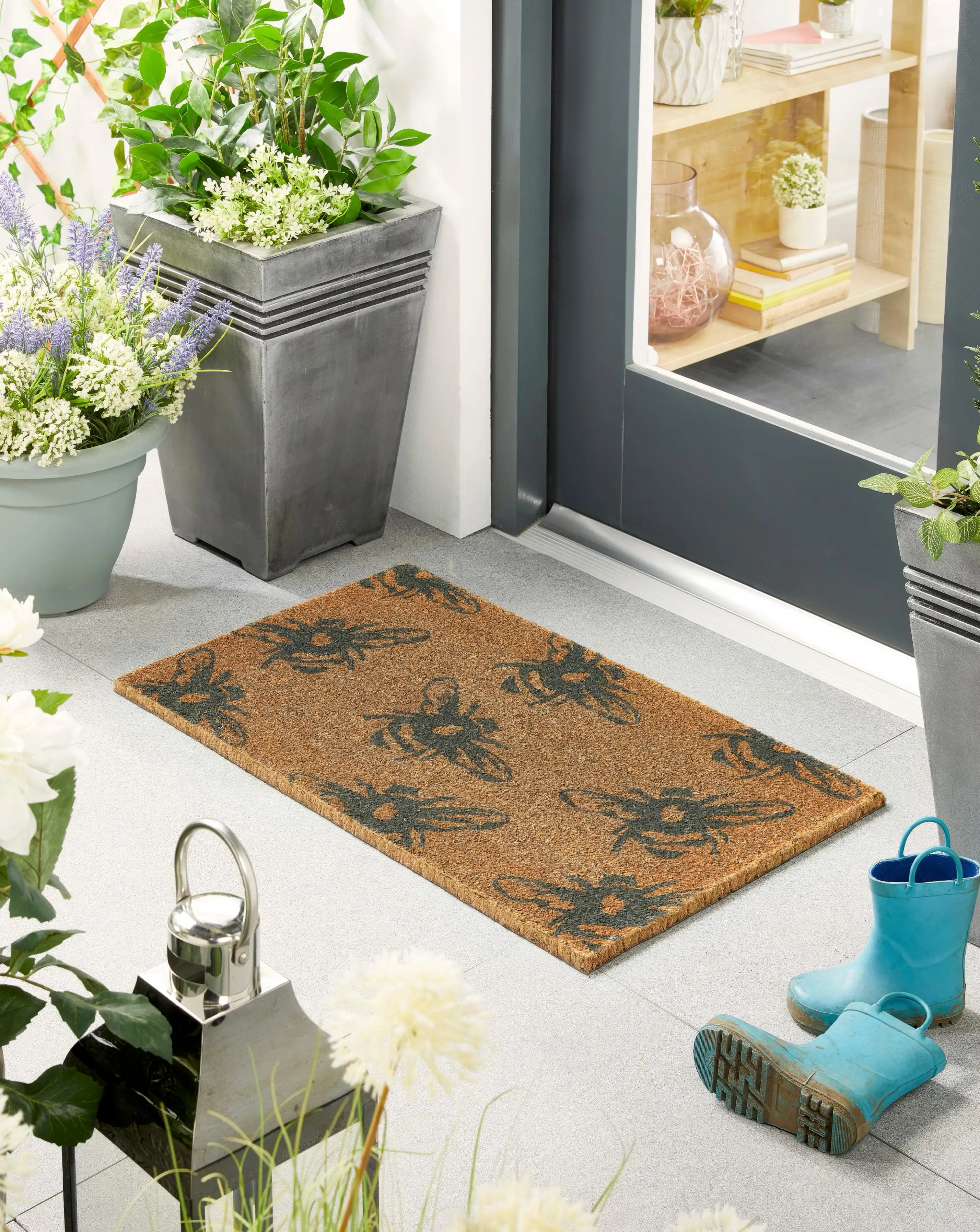 My Mat Printed Coir Buzzy Bees Doormat 1 My Mat Printed Coir Buzzy Bees Doormat